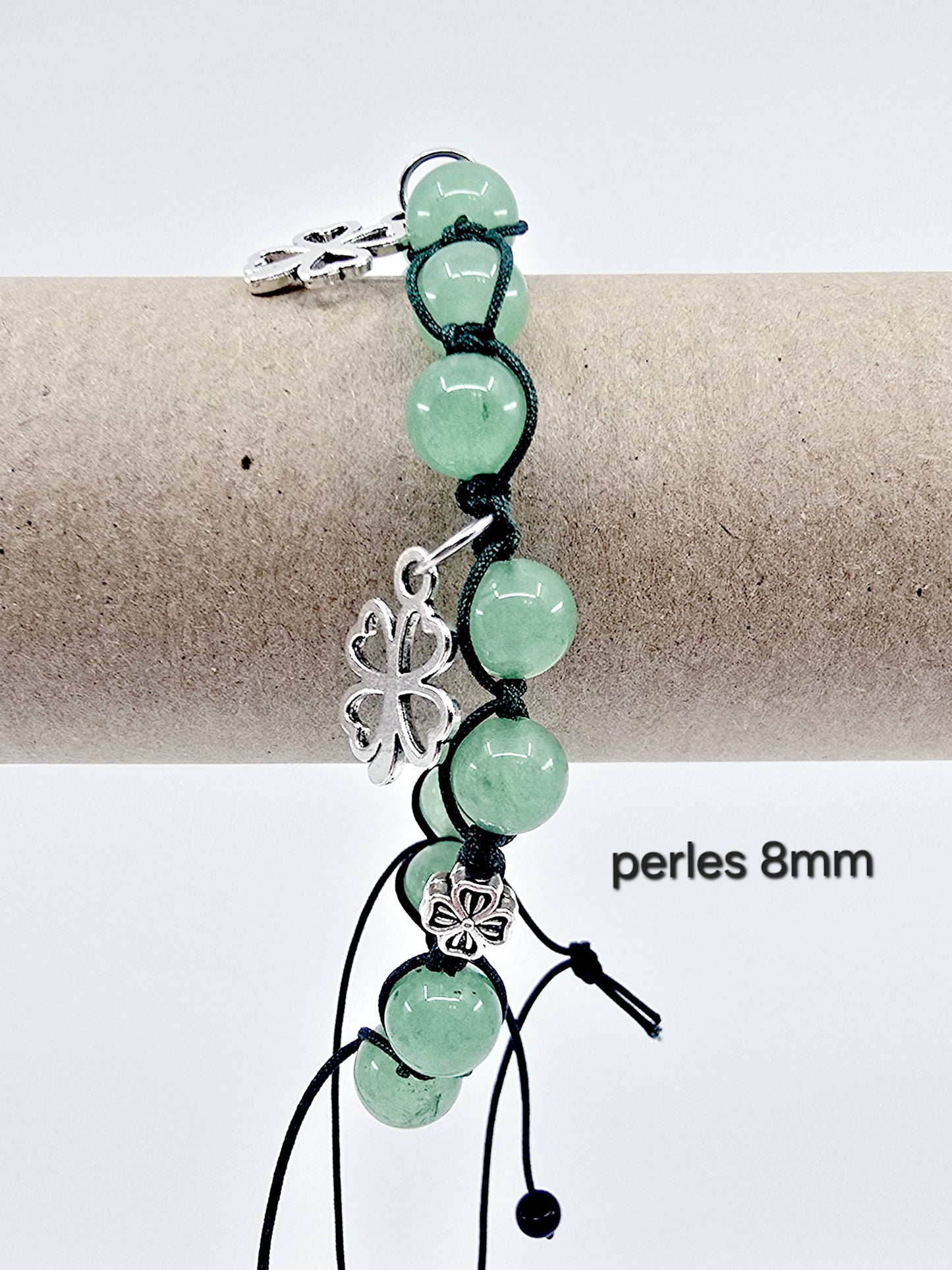 Bracelet trèfle - Aventurine