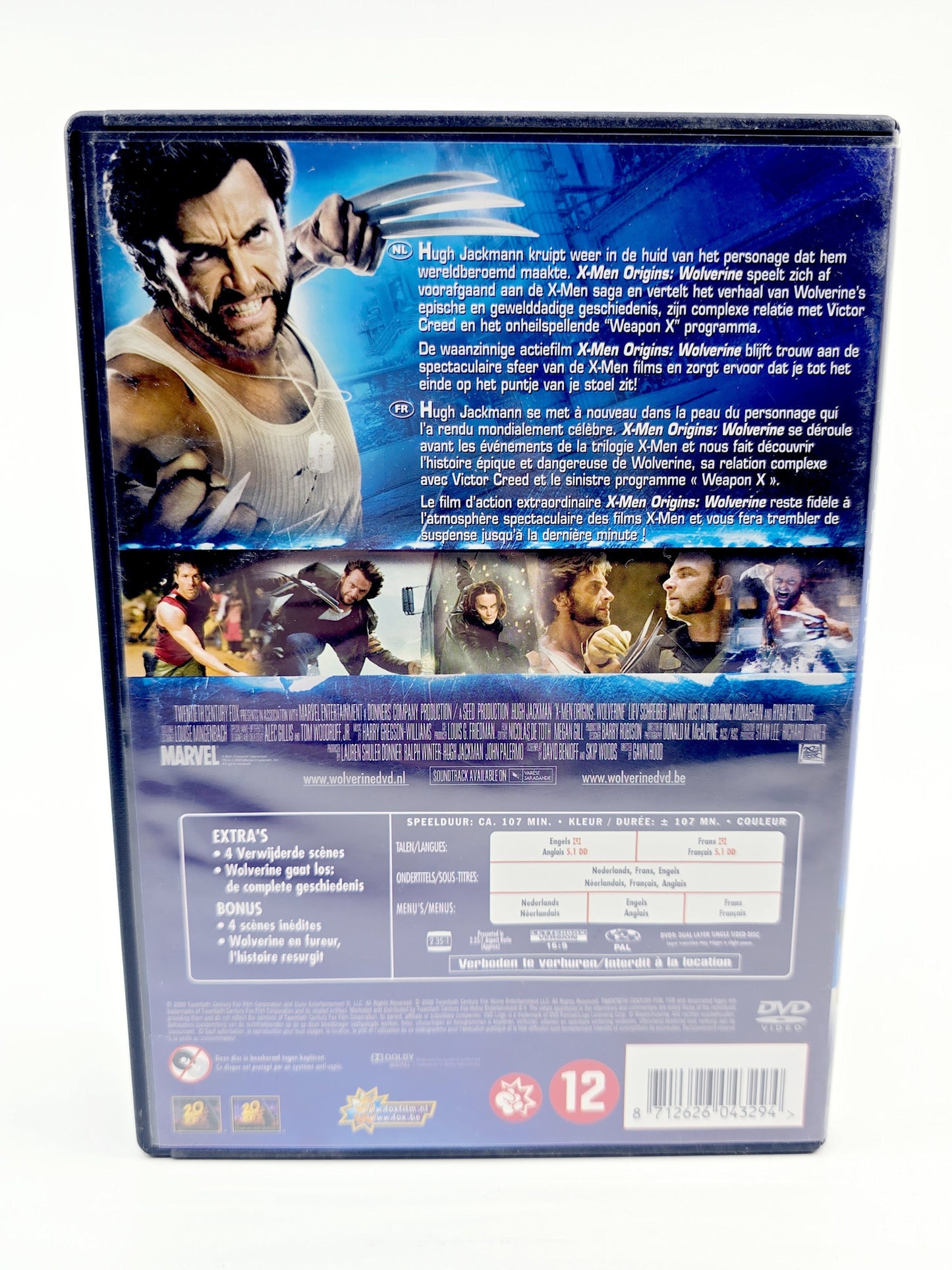 DVD - X-Men Origins : Wolverine