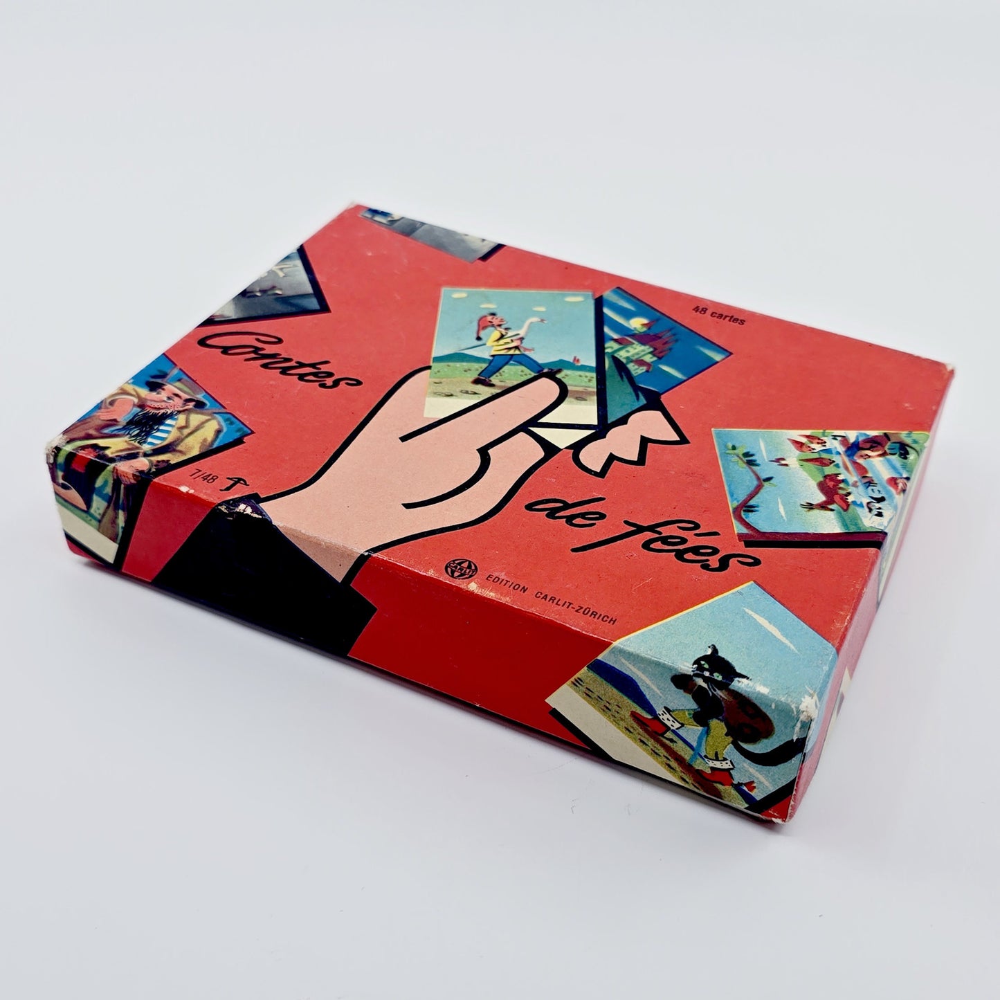 Jeu de cartes Quartette vintage – Contes de fées