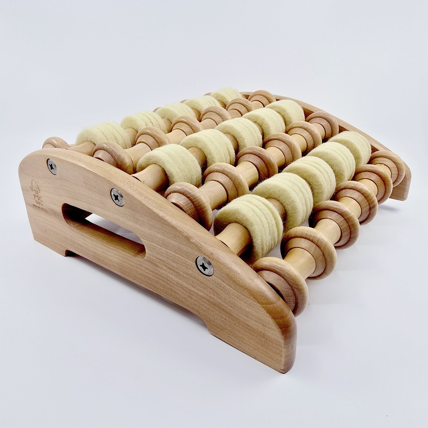 Masseur de pieds en bois