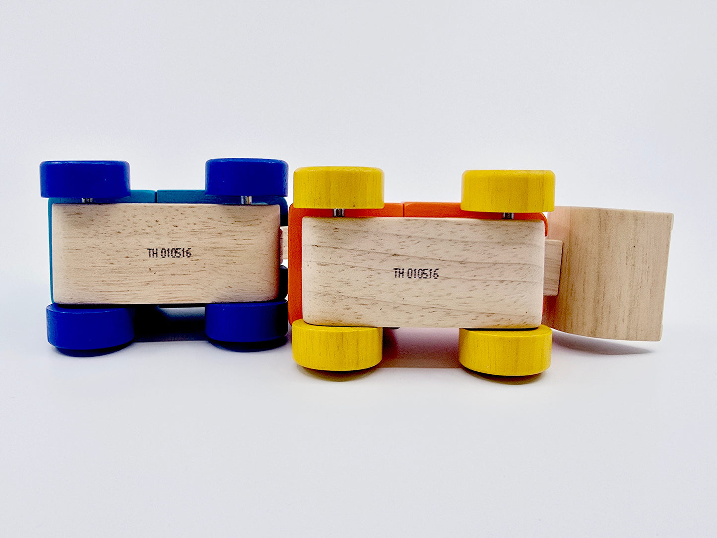 Mini-pelleteuse et bulldozer en bois de PlanToys