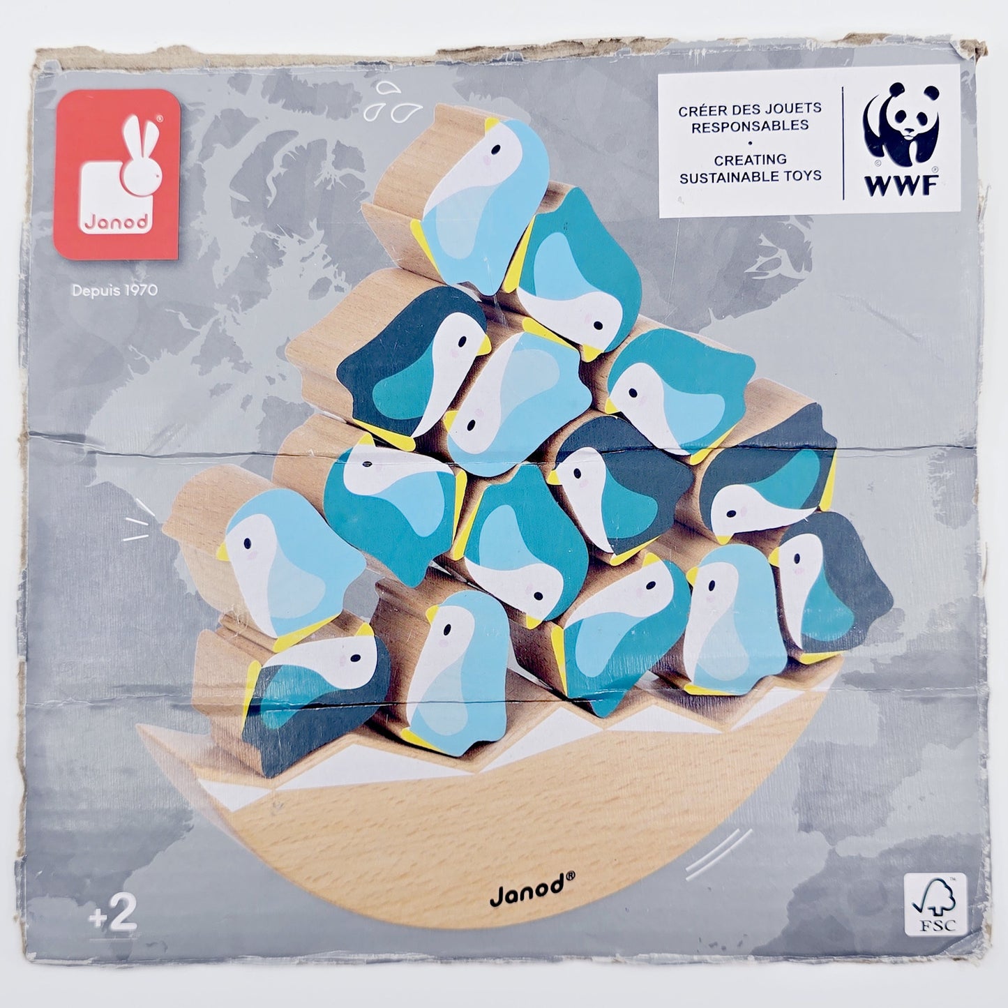 Jeu d'équilibre Basculo Manchots de Janod