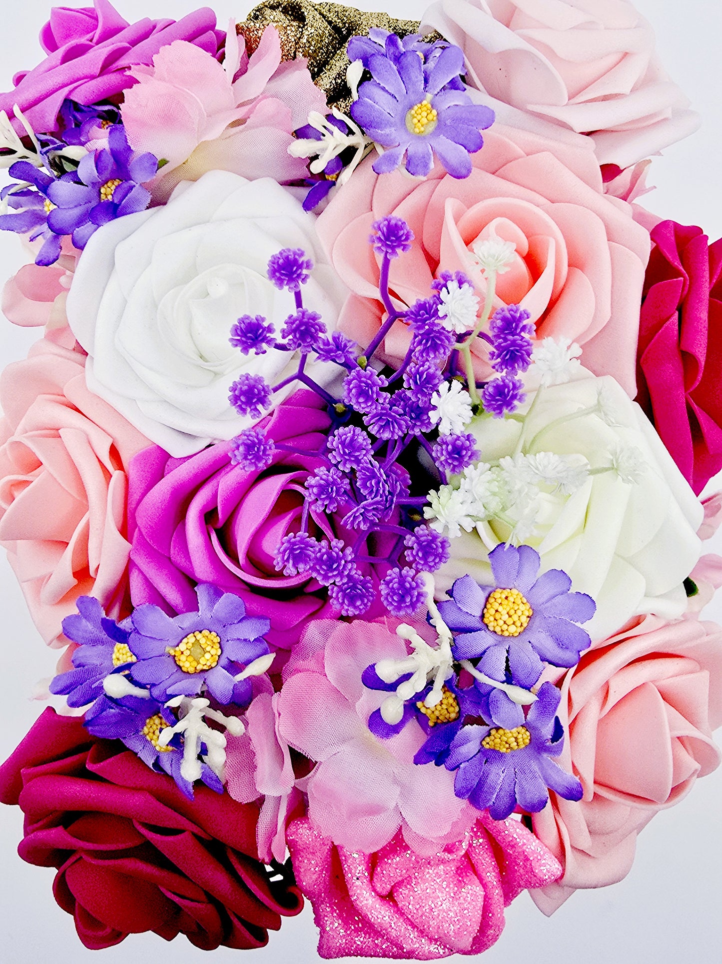 Boîte‑sac fleuri – Roselia