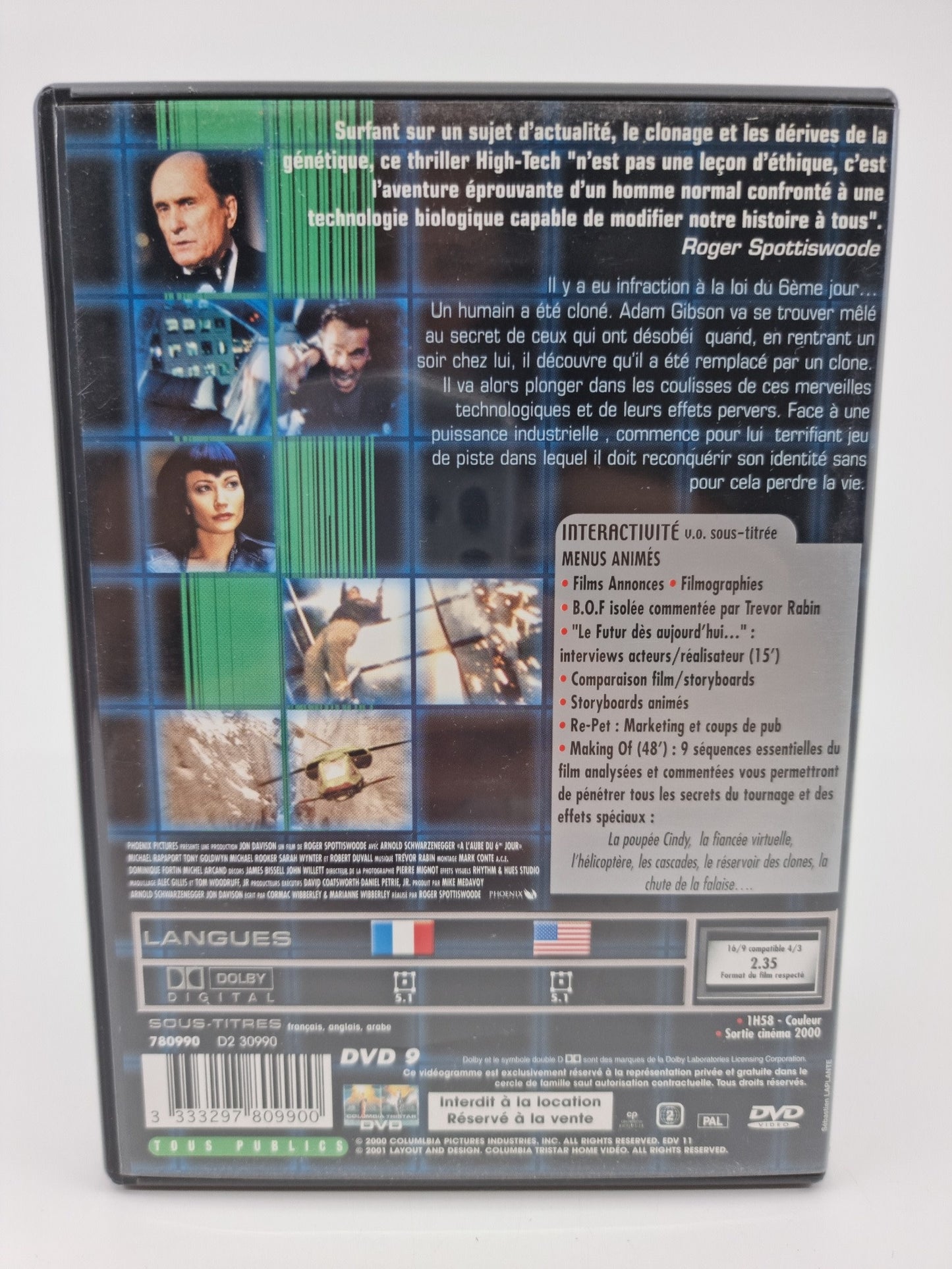 DVD - À l'aube du sixième jour