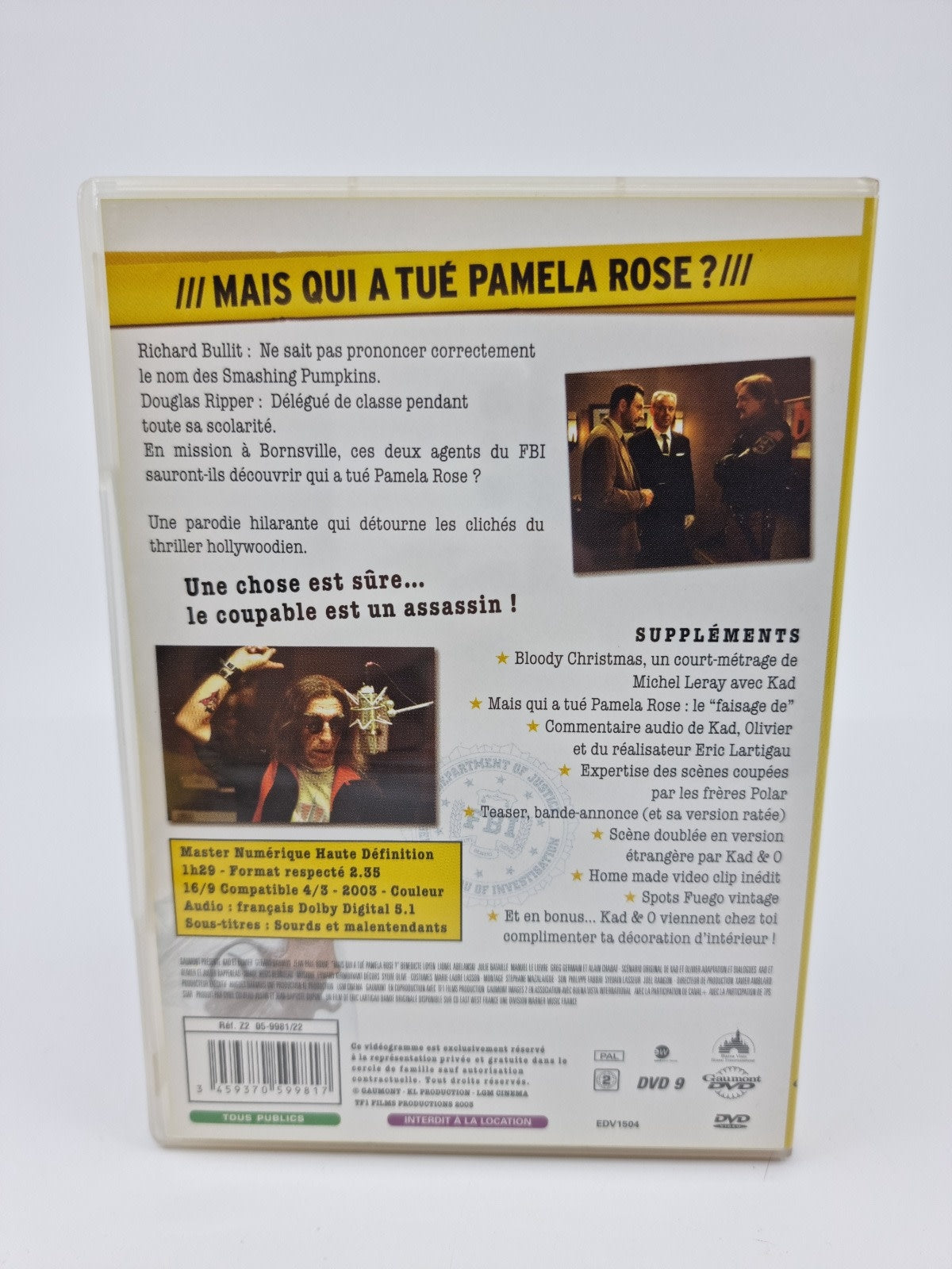 DVD - Mais qui a tué Pamela Rose ?