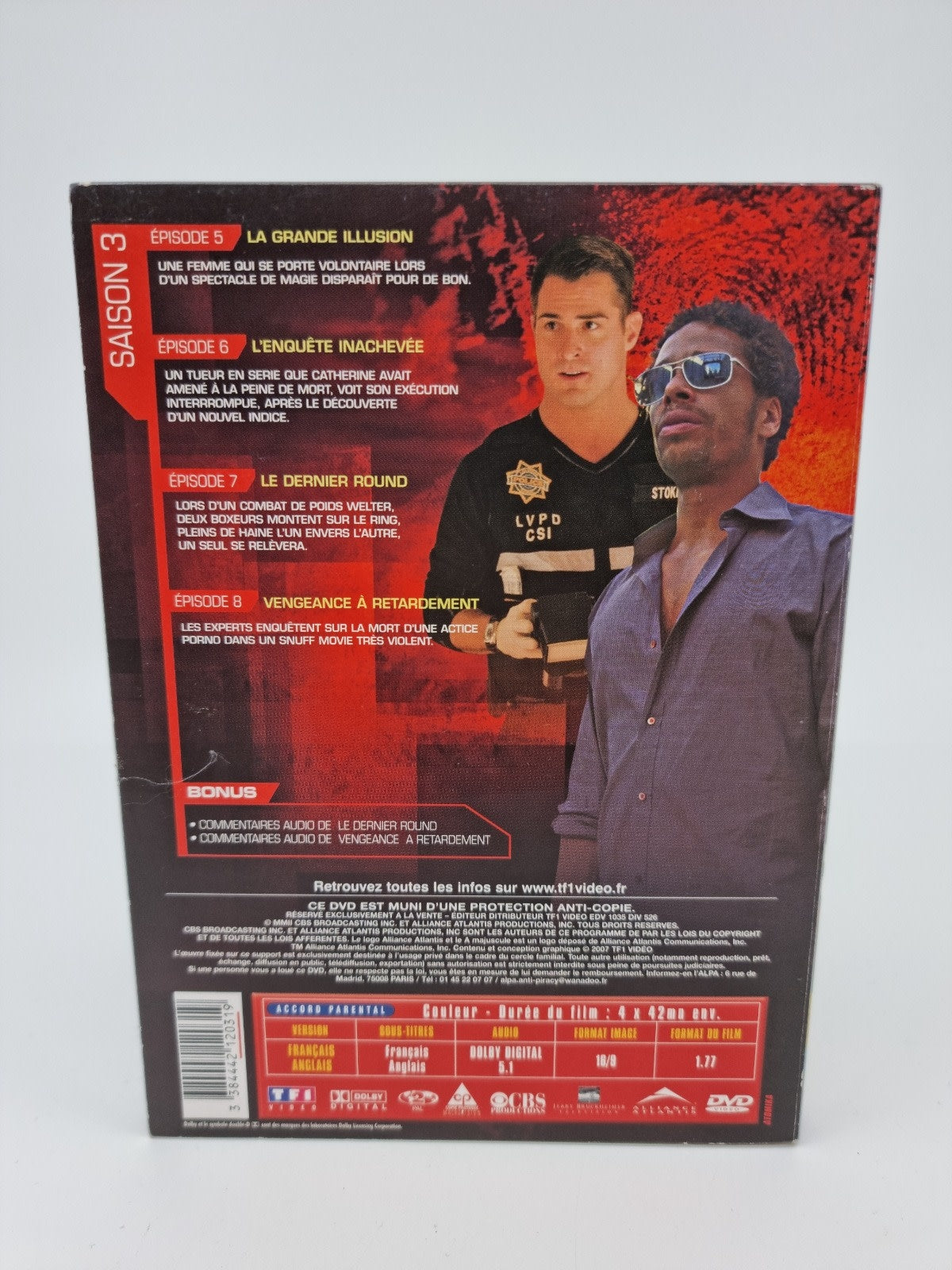DVD - Les Experts, CRIME SCENE INVESTIGATION - Saison 3 épisodes 5 à 8