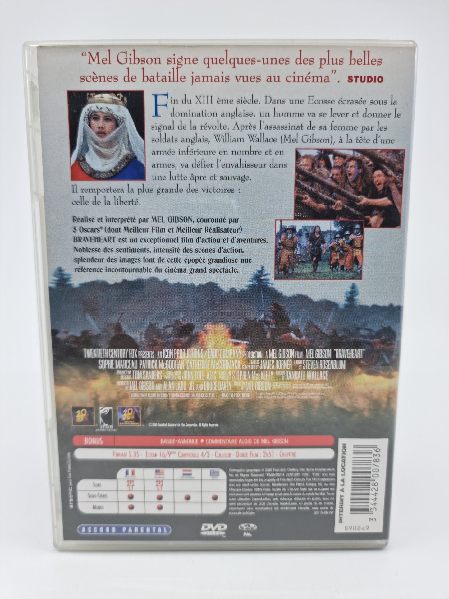 DVD - Braveheart