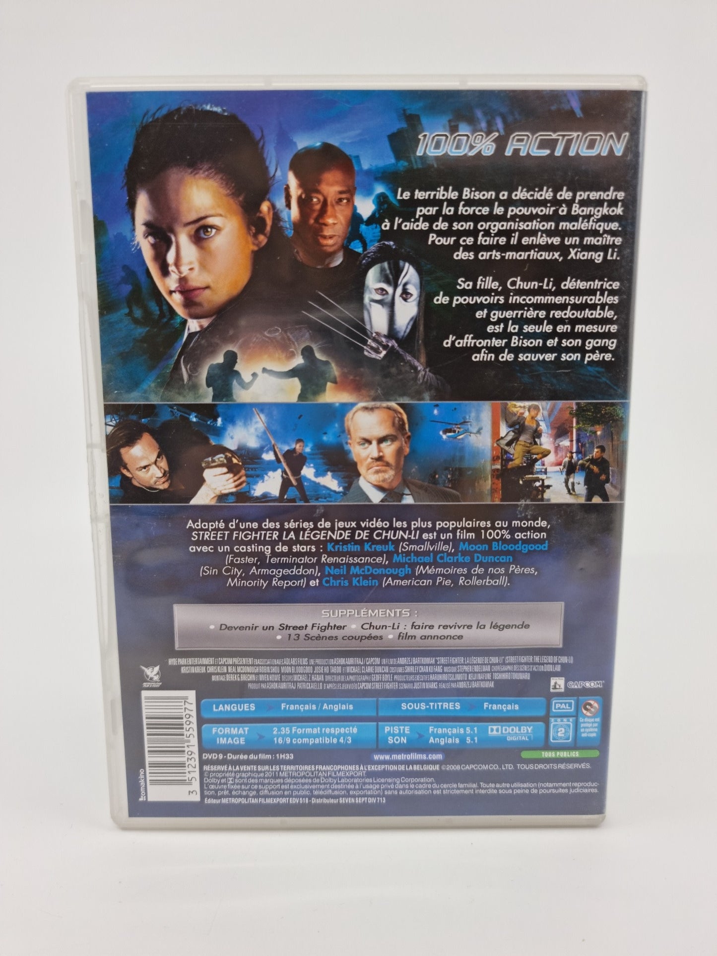 DVD - Street Fighter, la légende de Chun-Li