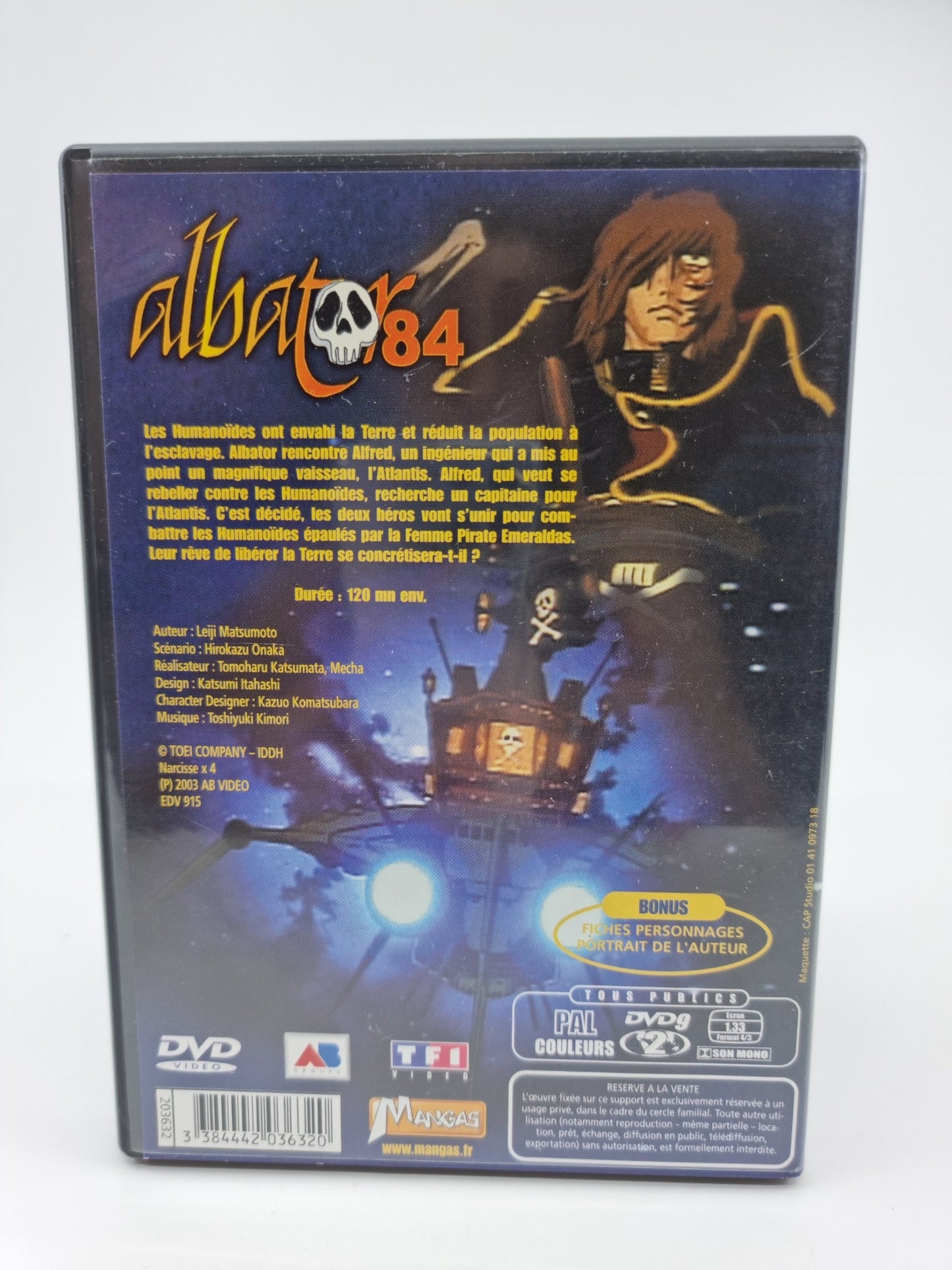 DVD - Albator 84 : L'Atlantis de ma jeunesse – Le film