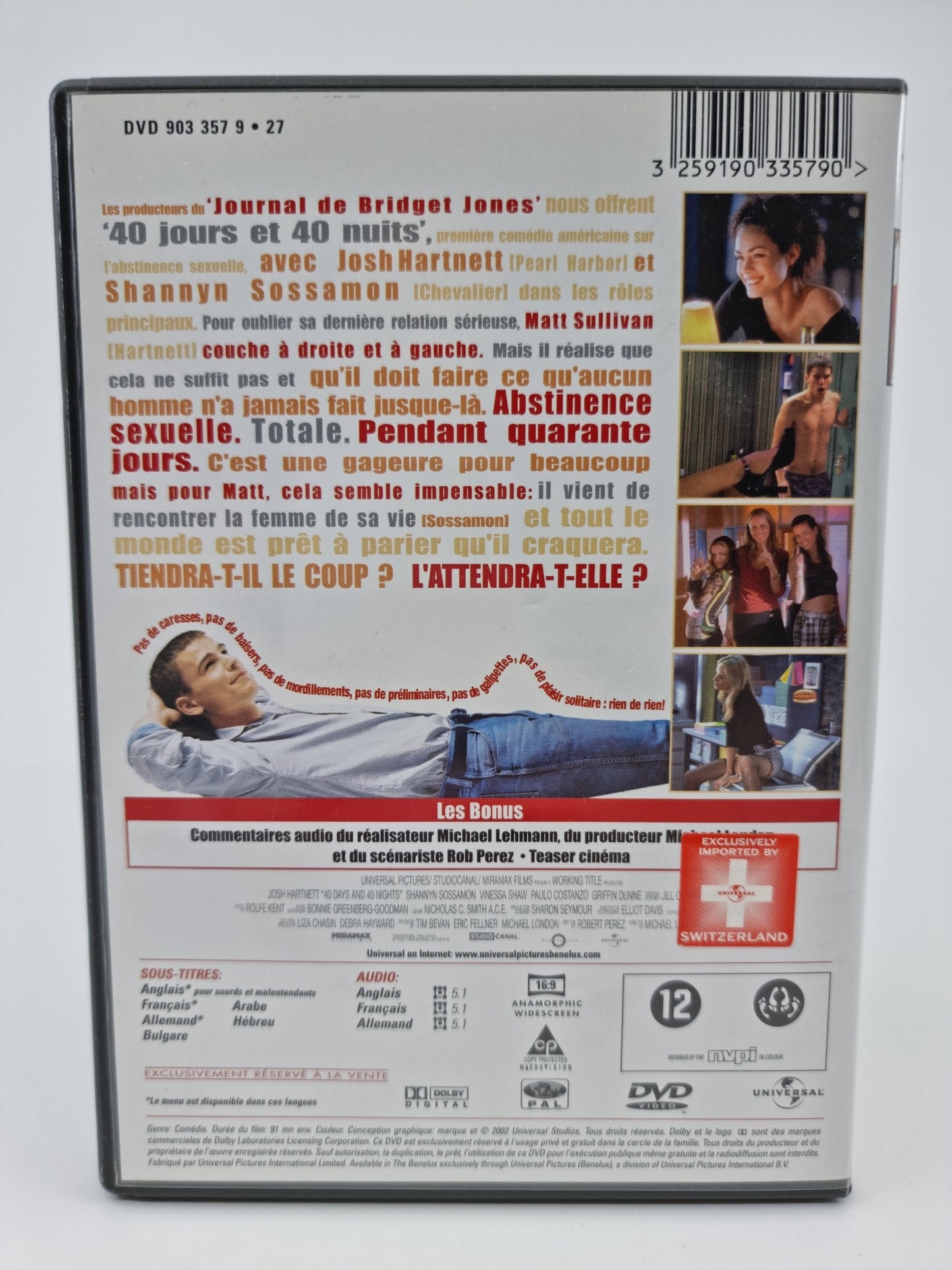 DVD - 40 jours et 40 nuits