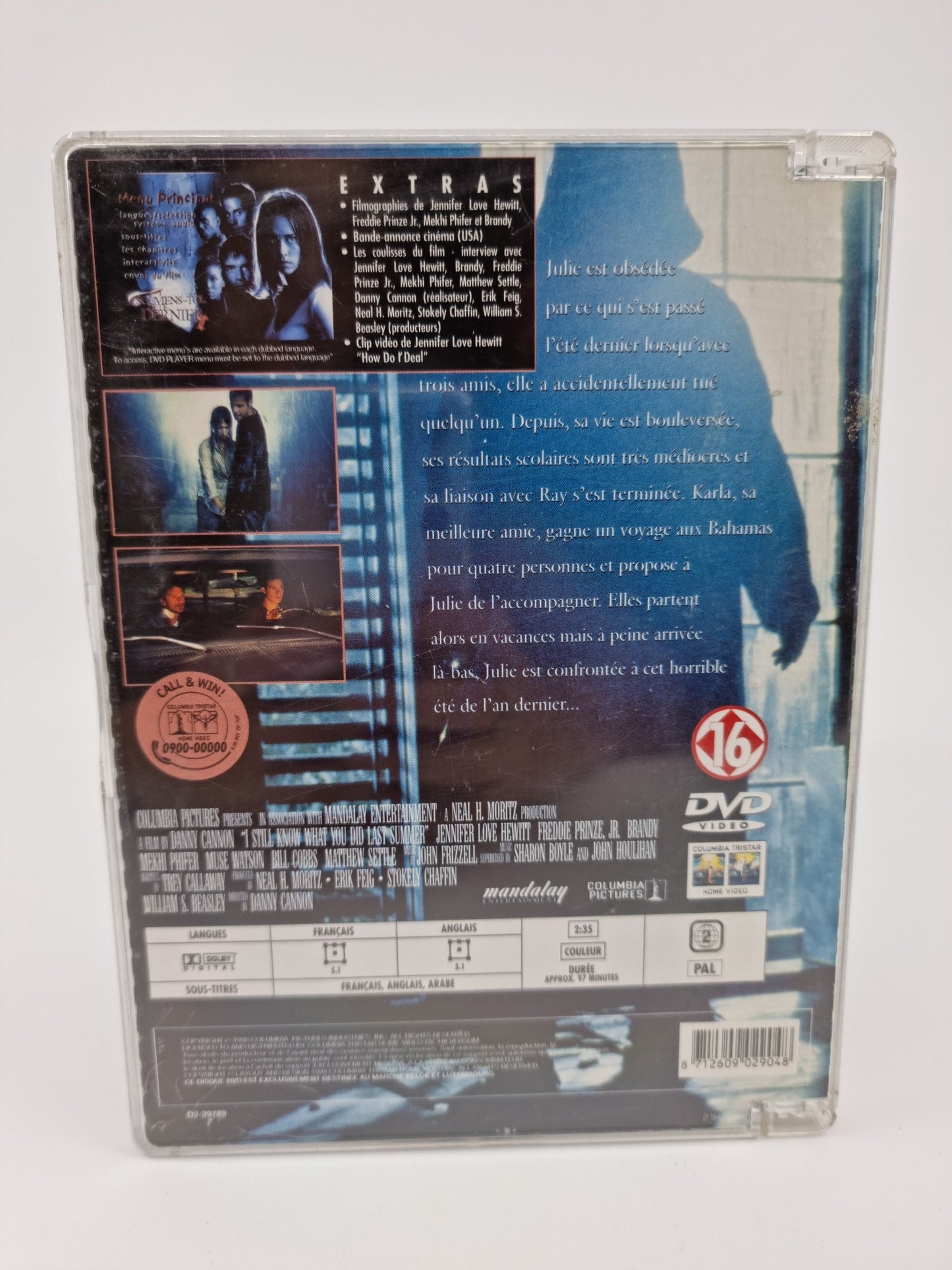 DVD - Souviens-toi... l'été dernier 2