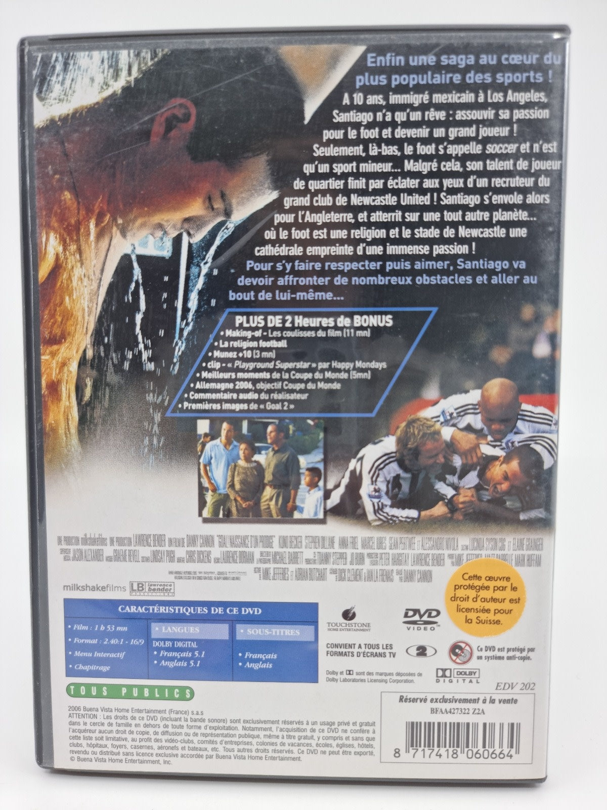 DVD - Goal ! - Naissance d'un prodige