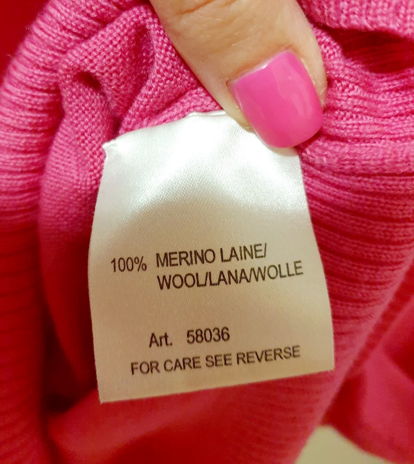 Pullover en laine à col roulé (SIZE : T.1 XS/S)