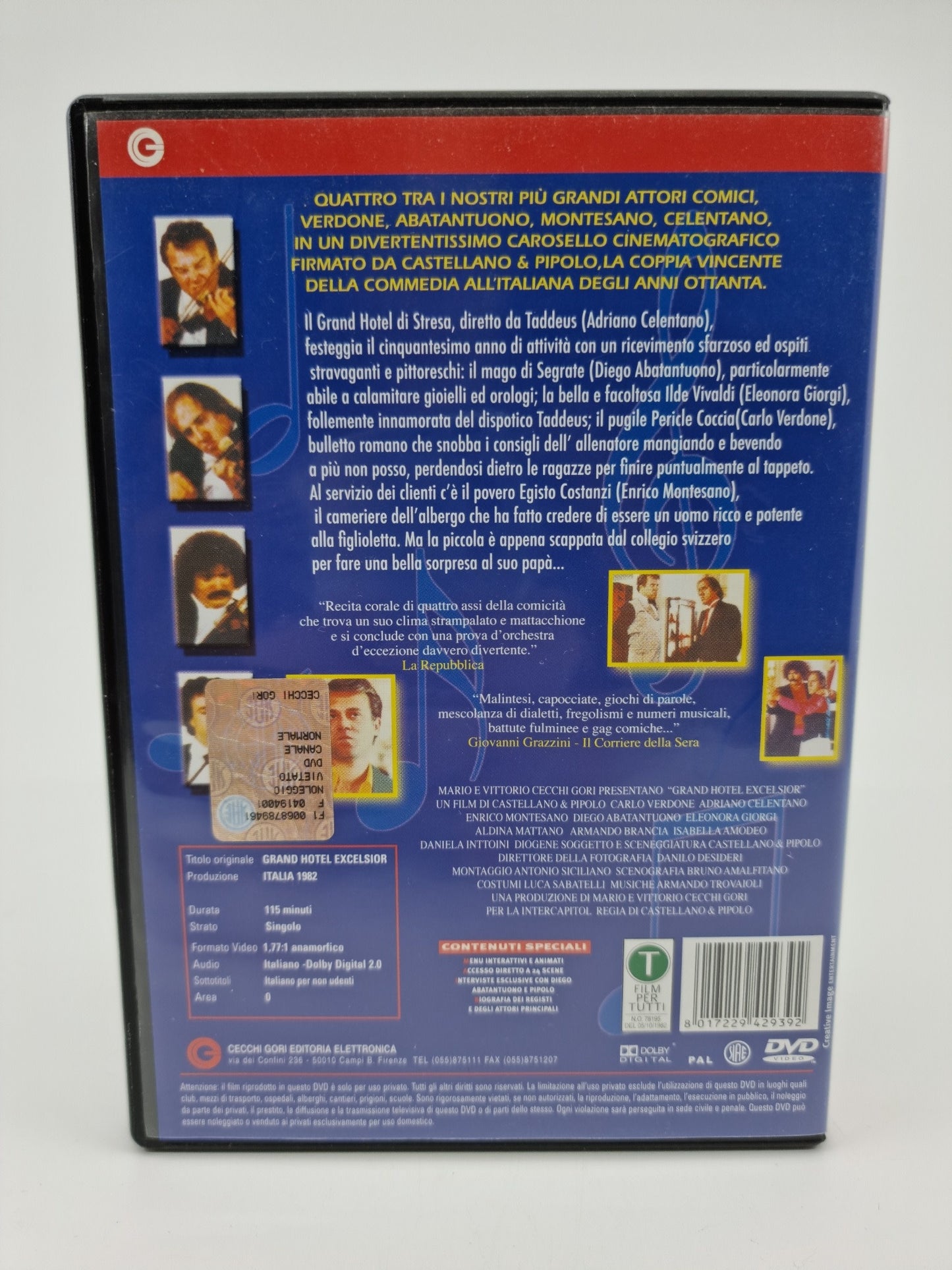 DVD - Grand Hotel Excelsior