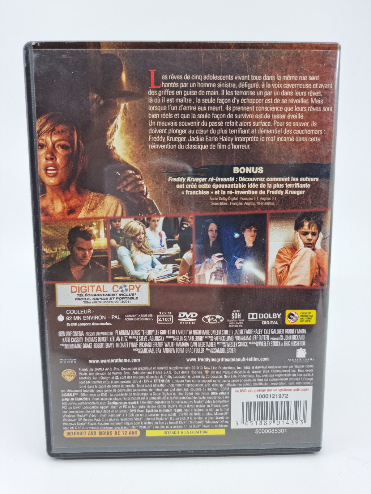 DVD - Freddy, Les griffes de la nuit