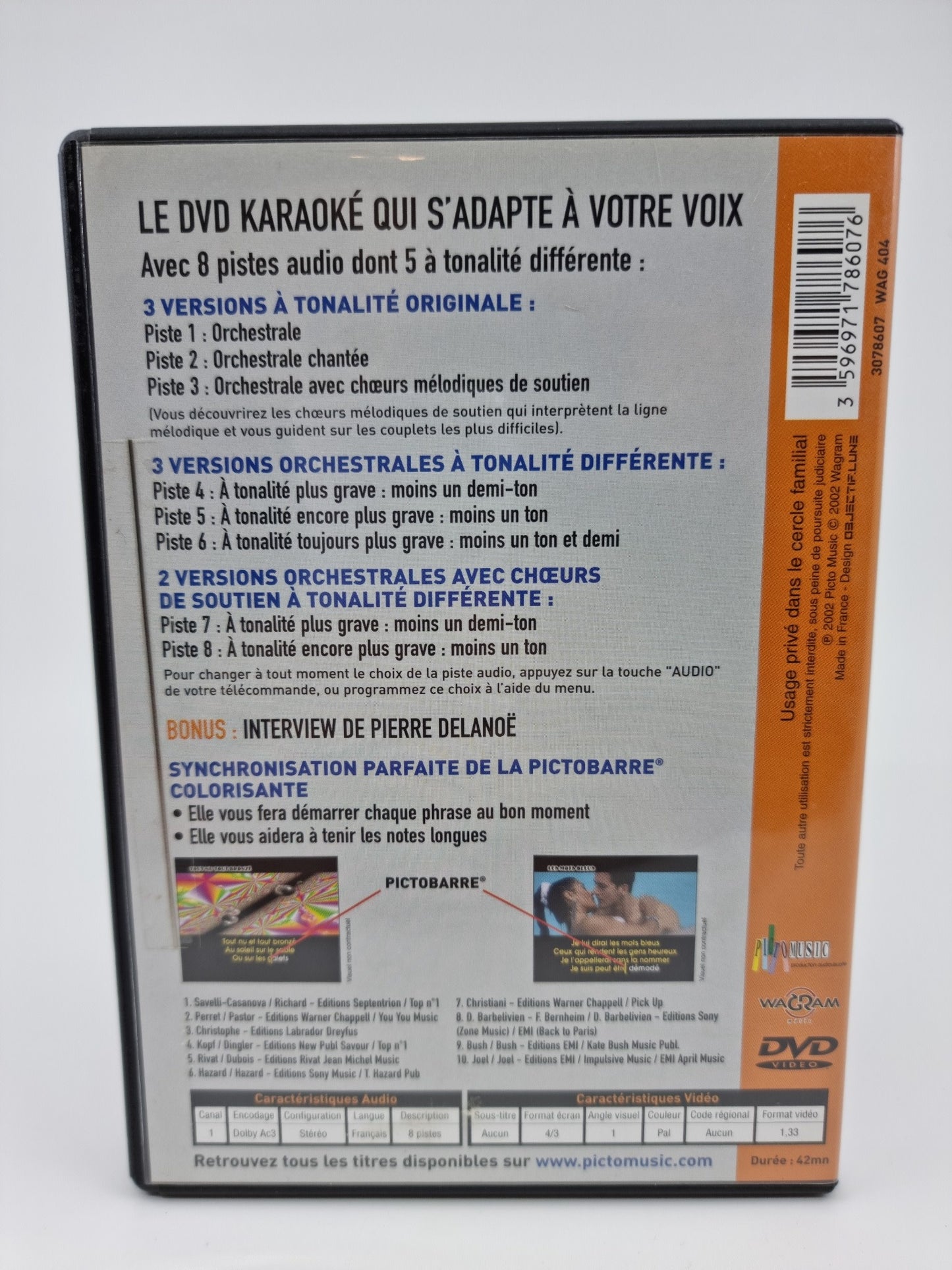 DVD - Home Karaoké – années 80, le DVD karaoké qui s'adapte à votre voix