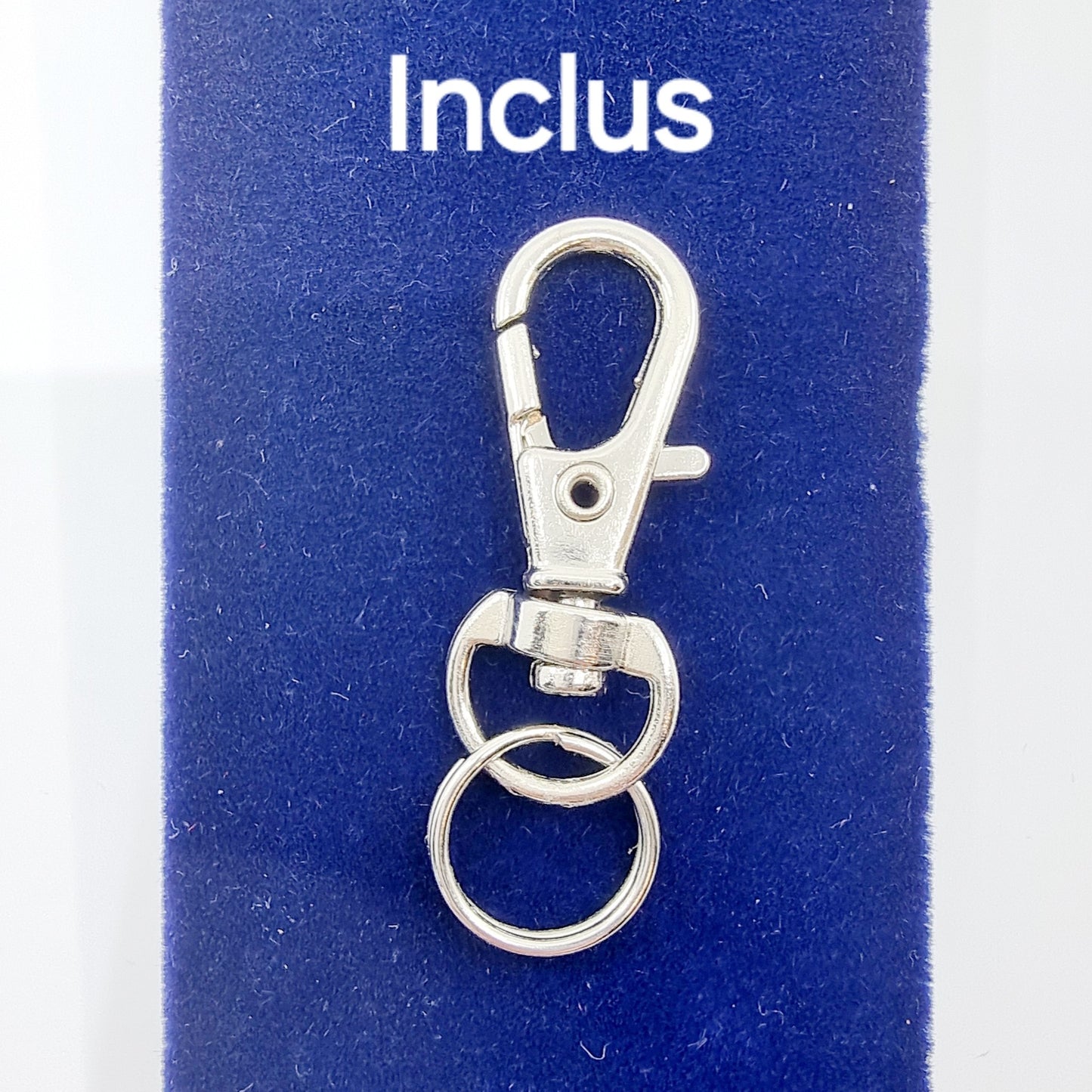 Ange porte-bonheur - Lapis-lazuli avec calcite