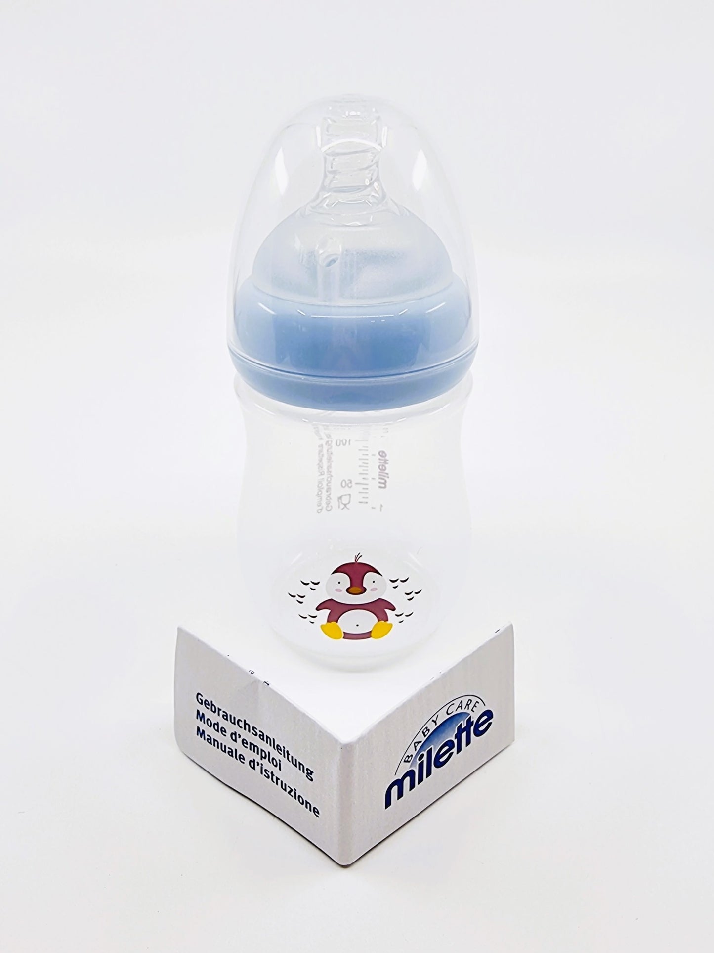 Biberon Milette 180 ml - Pingouin (2 à 3 mois)