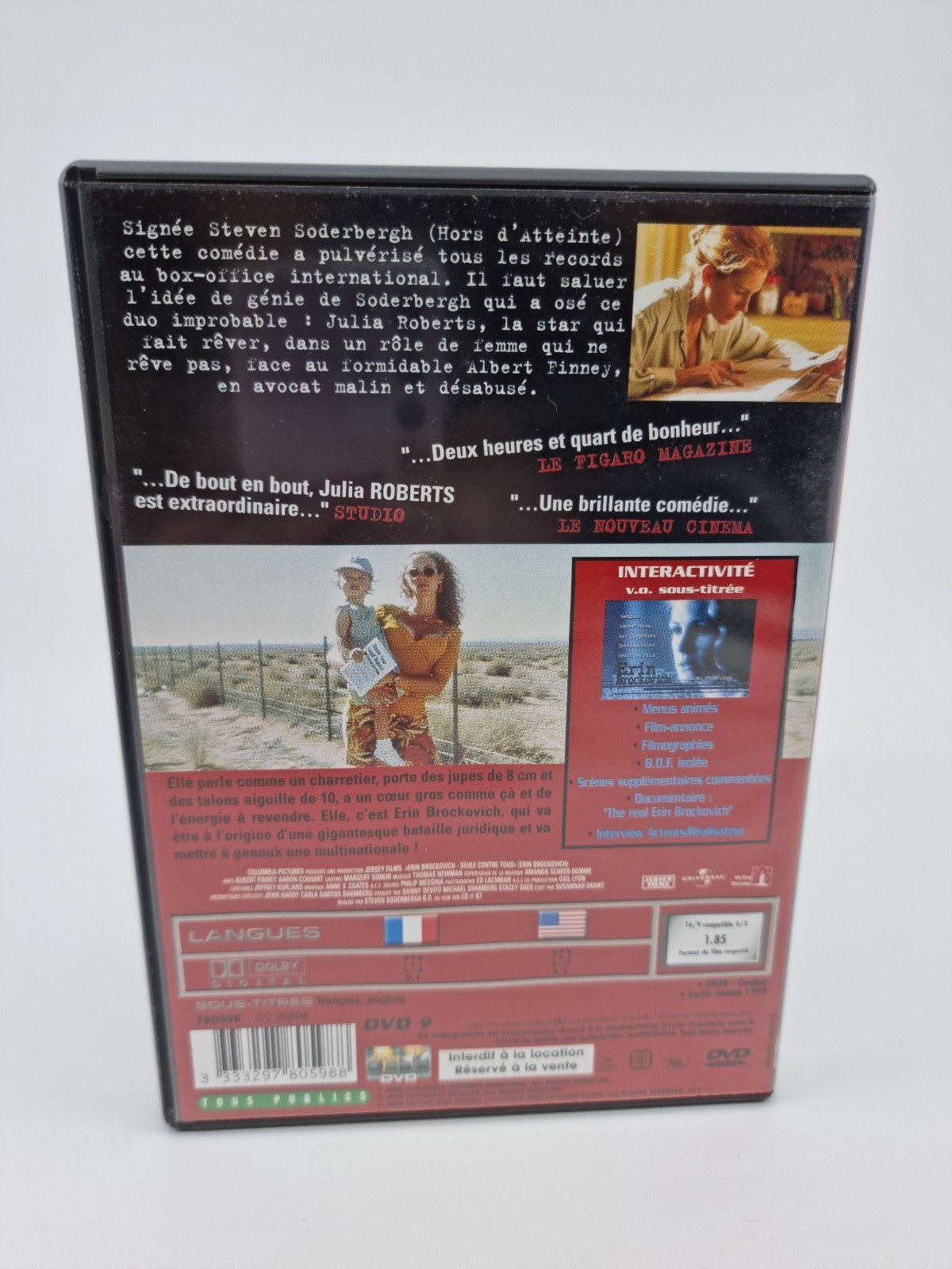 DVD - Erin Brockovich, Seule contre tous