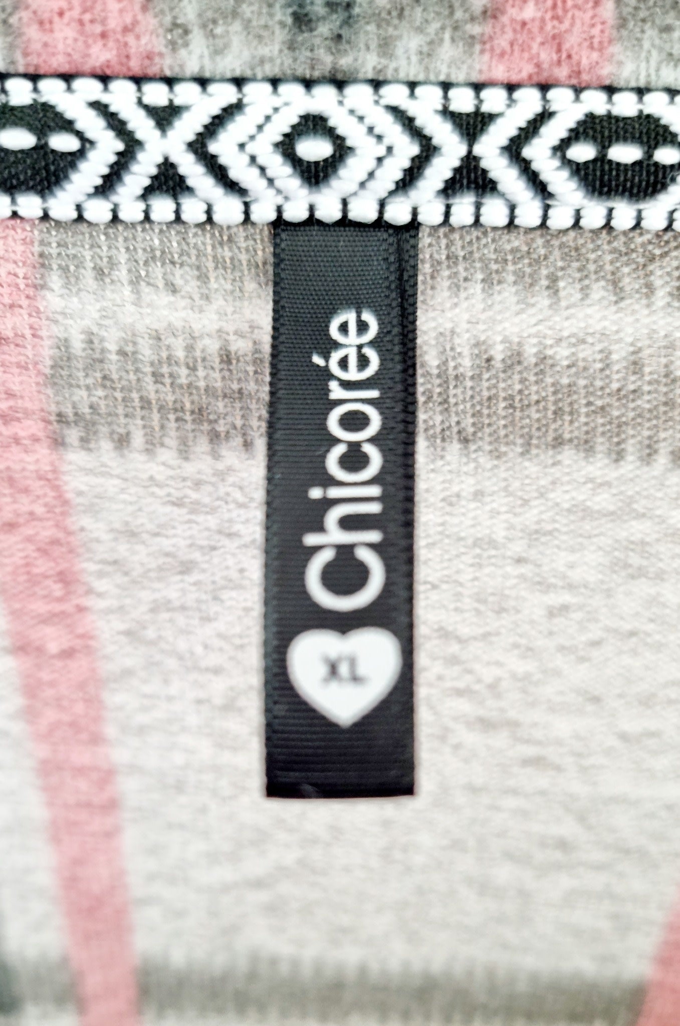 Pullover polaire à carreaux (SIZE : XL)