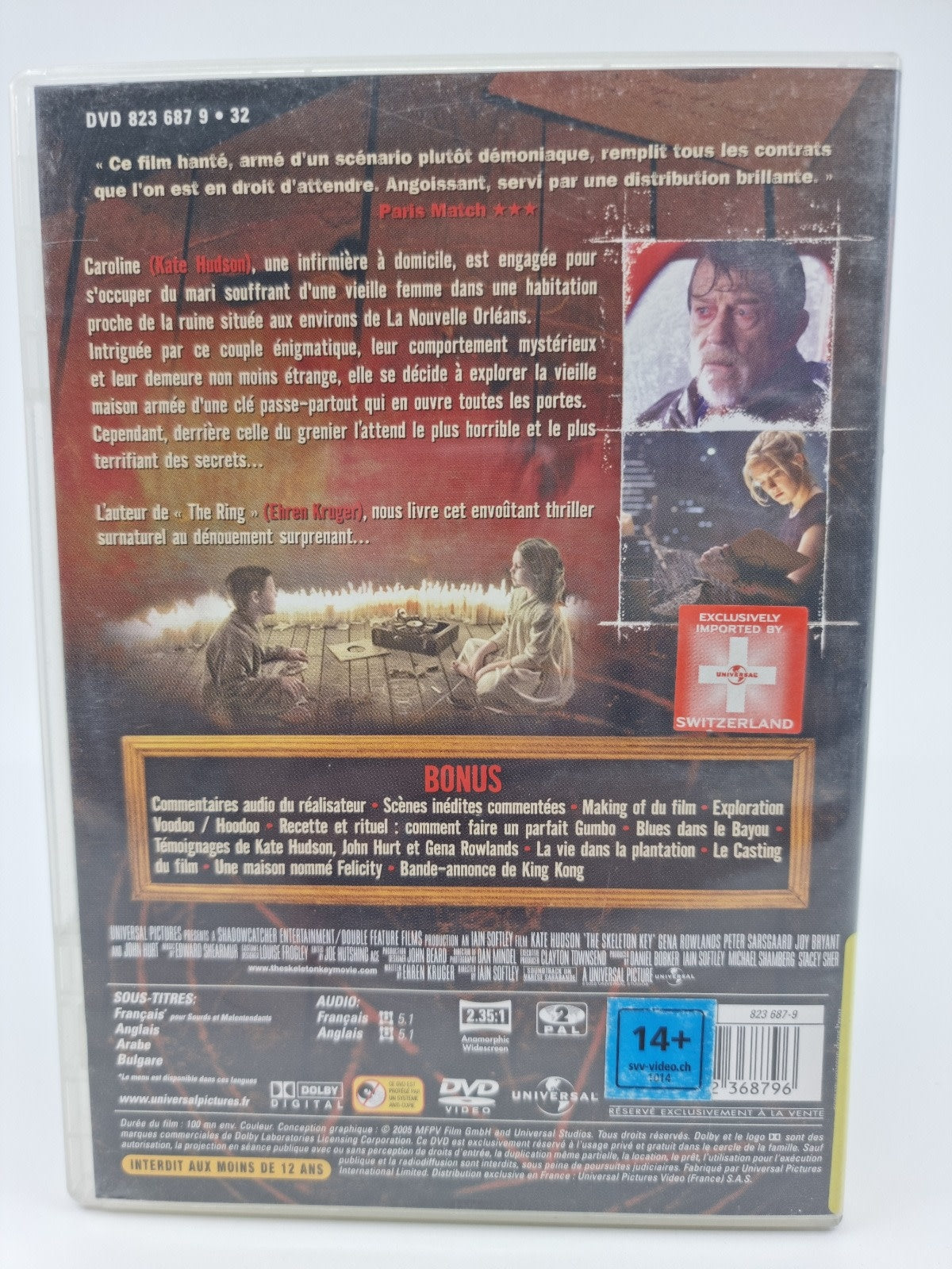 DVD - La Porte des secrets