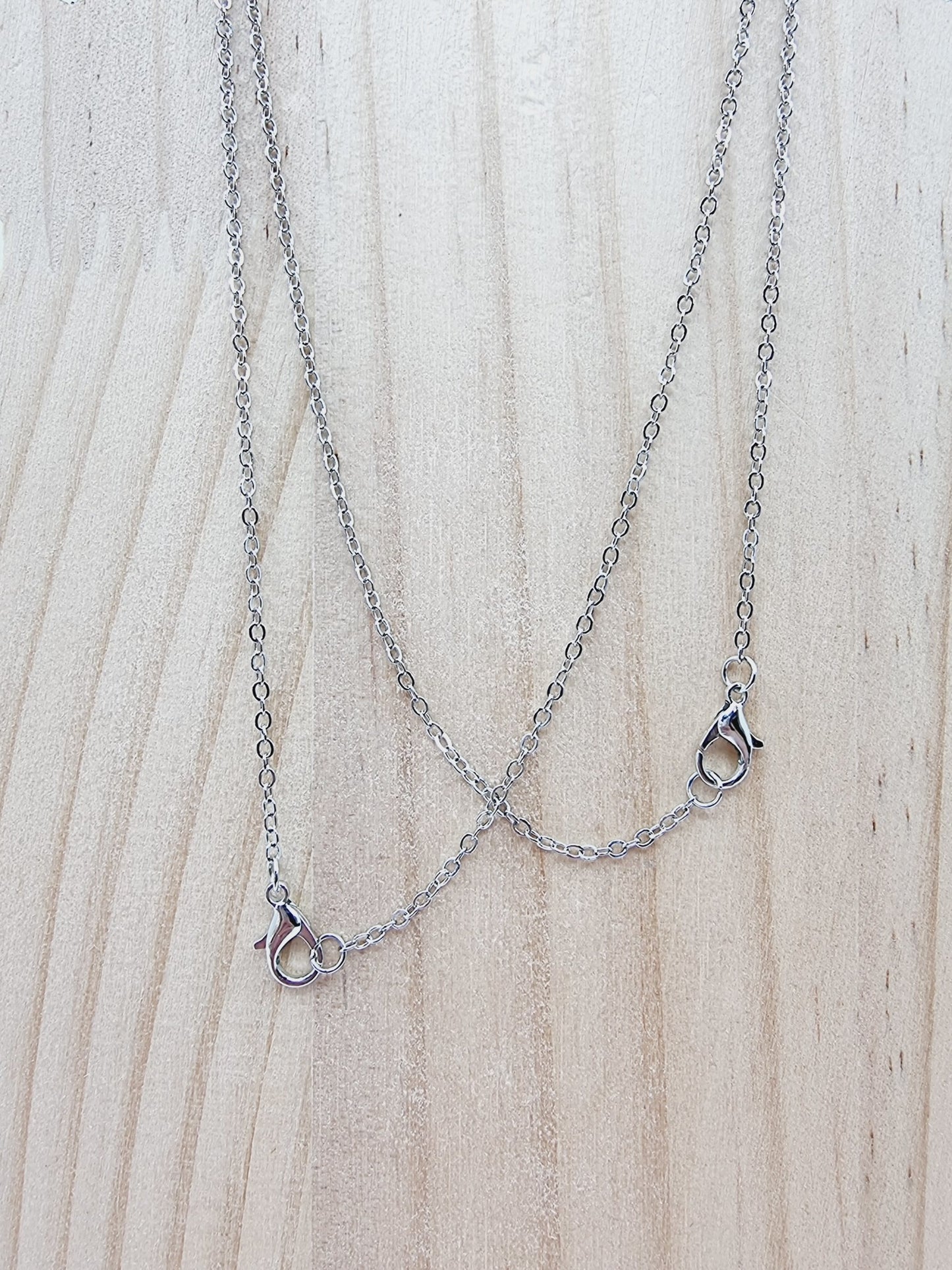 Colliers yin-yang - Obsidienne et Howlite blanche