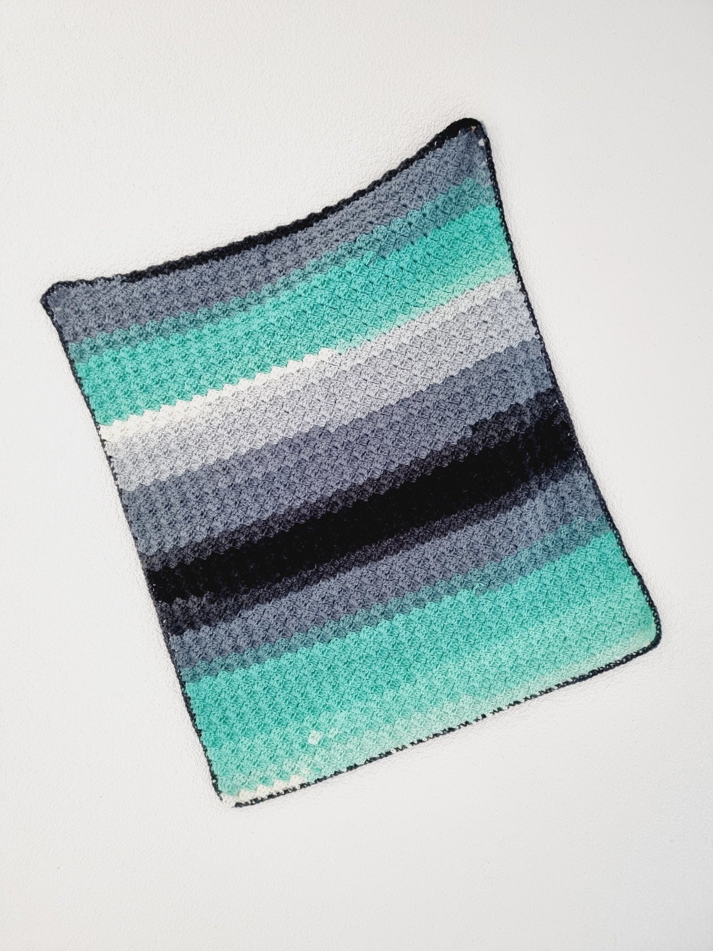 Couverture, bonnet turban bébé - Seychelles