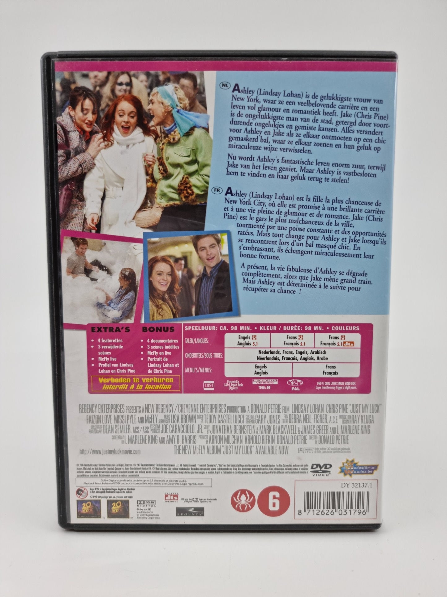 DVD - Just my Luck (Lucky Girl)