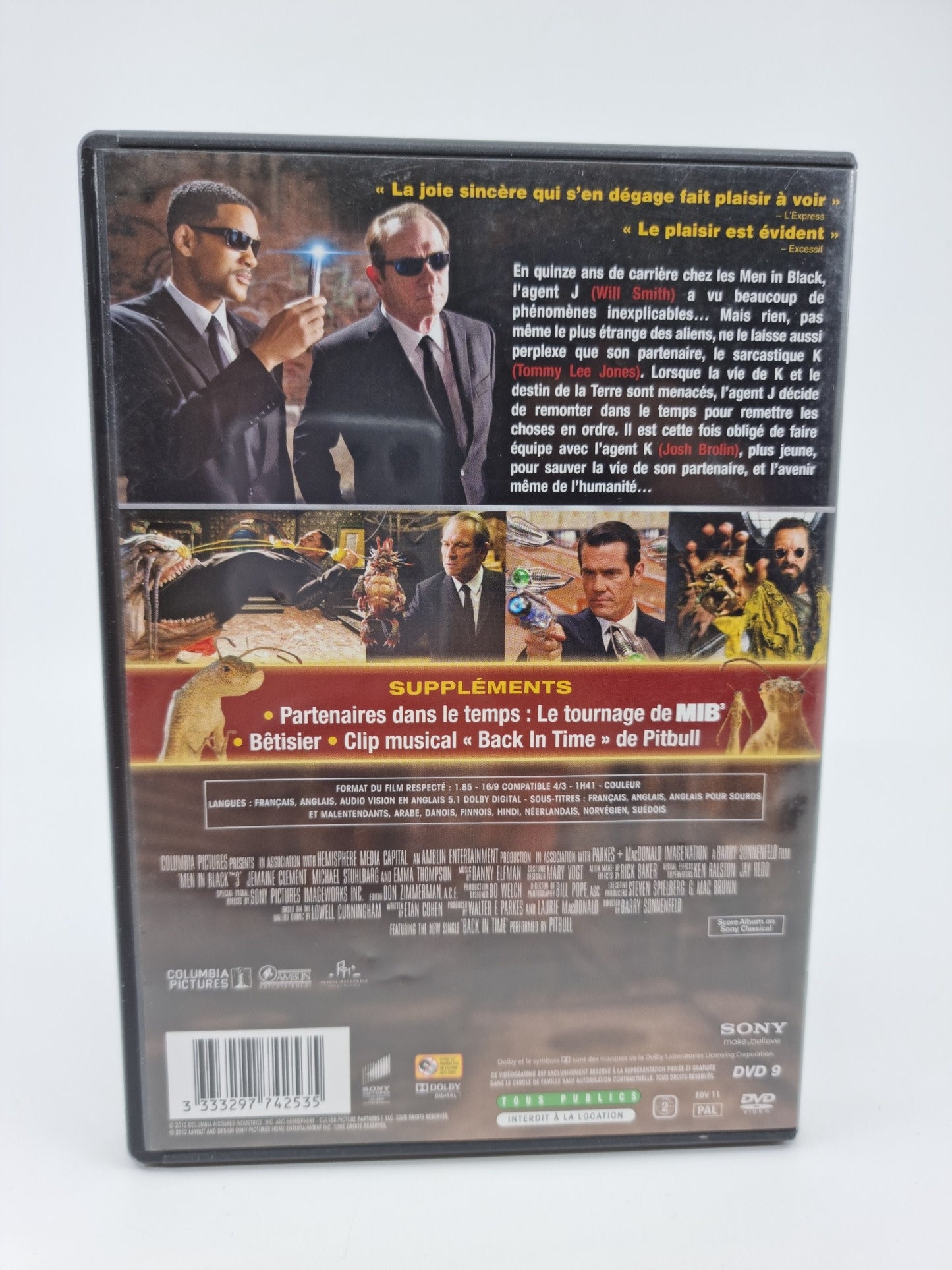 DVD - Men in Black 3