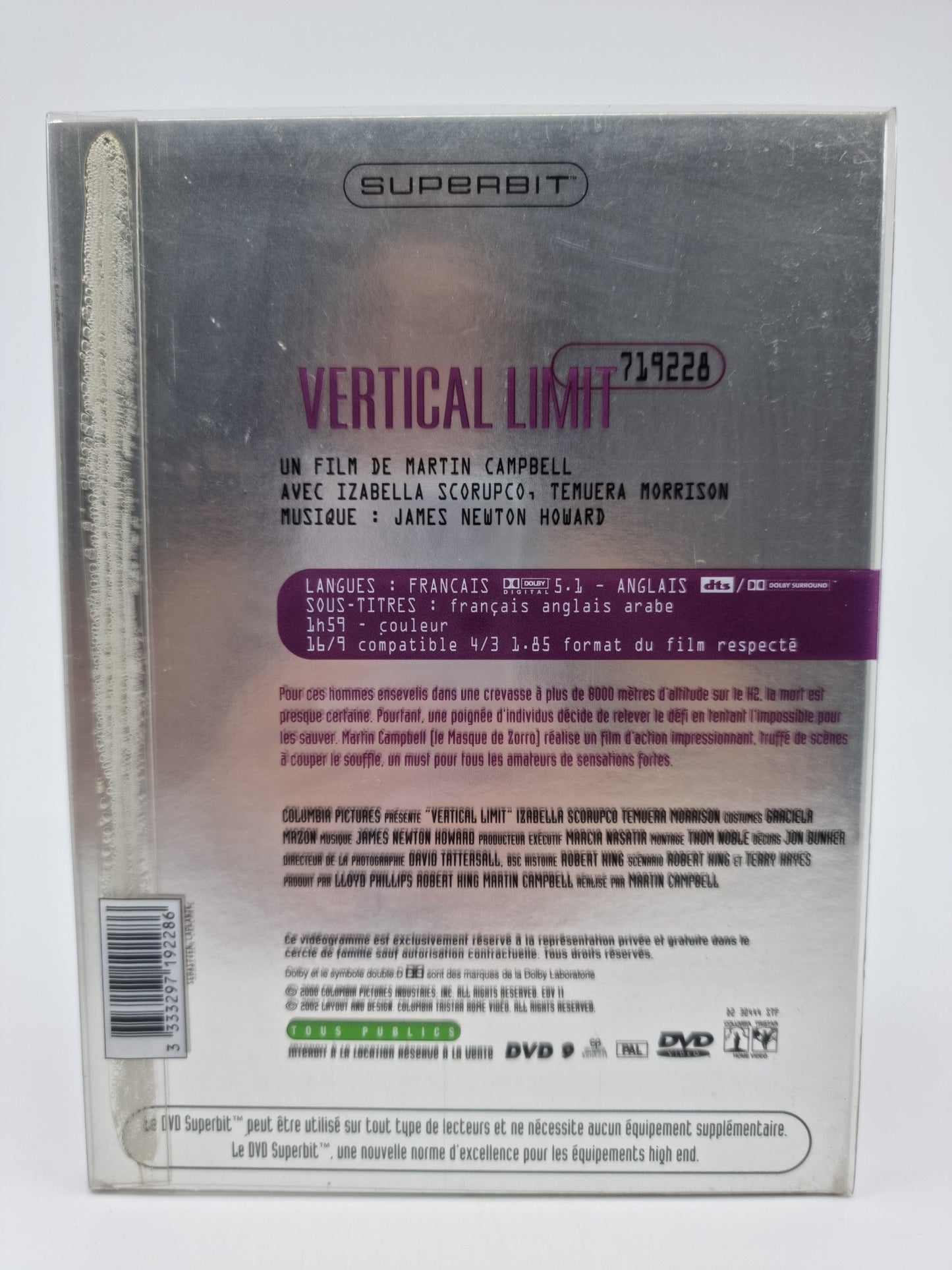 SUPERBIT 4 DVD : 1. The Patrio – 2. Dracula – 3. Desperado – 4. Vertical Limit