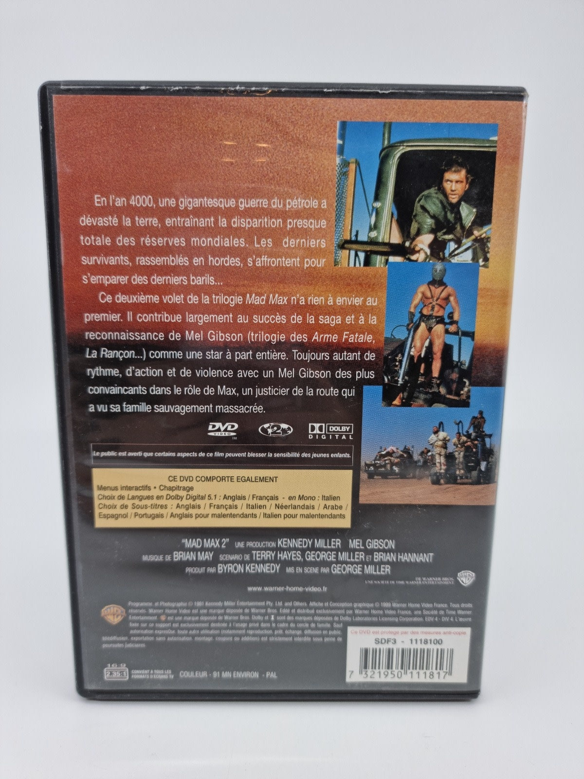 DVD - Mad Max 2, Le Défi