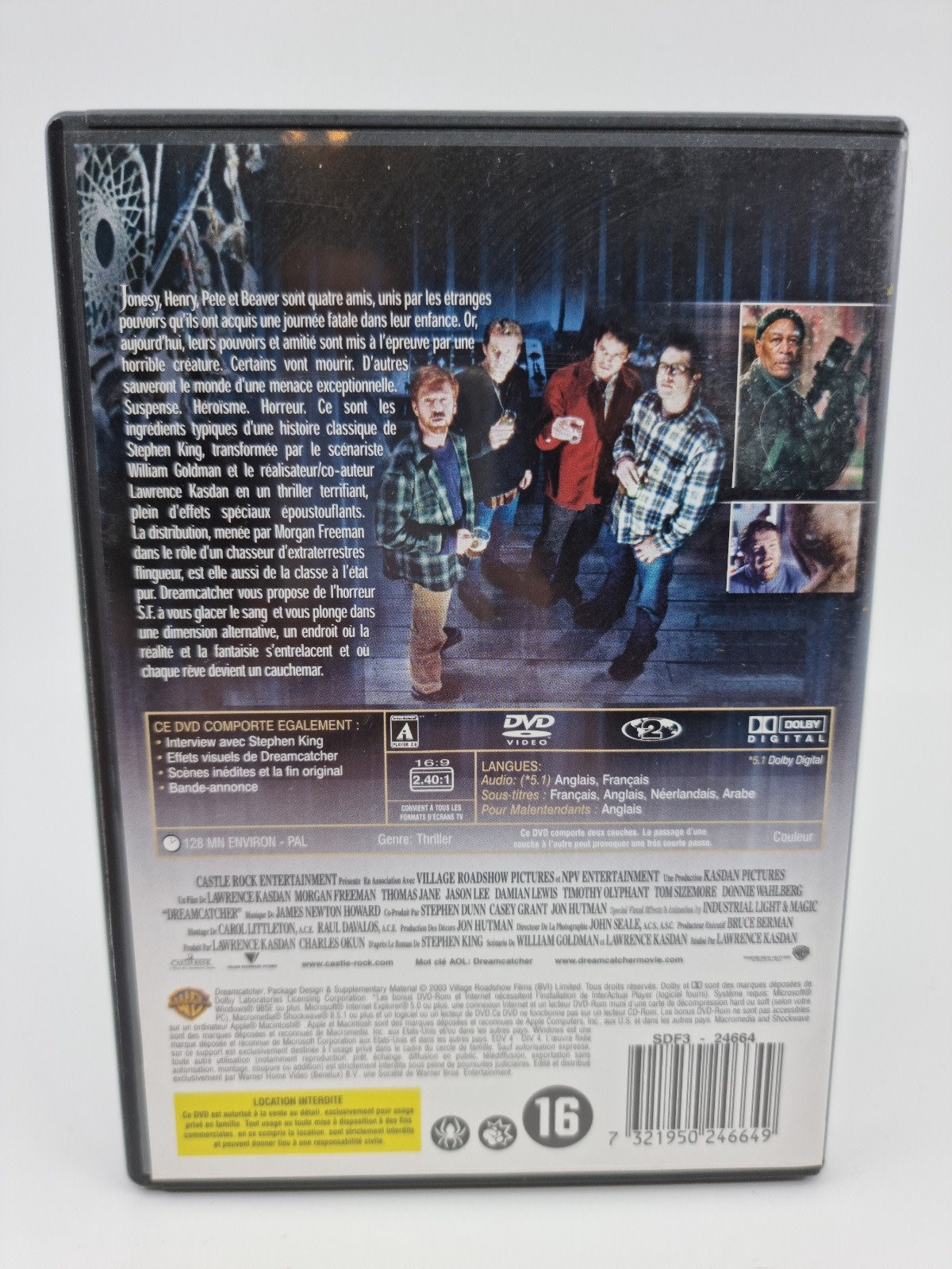 DVD - Dreamcatcher, l'attrape-rêves