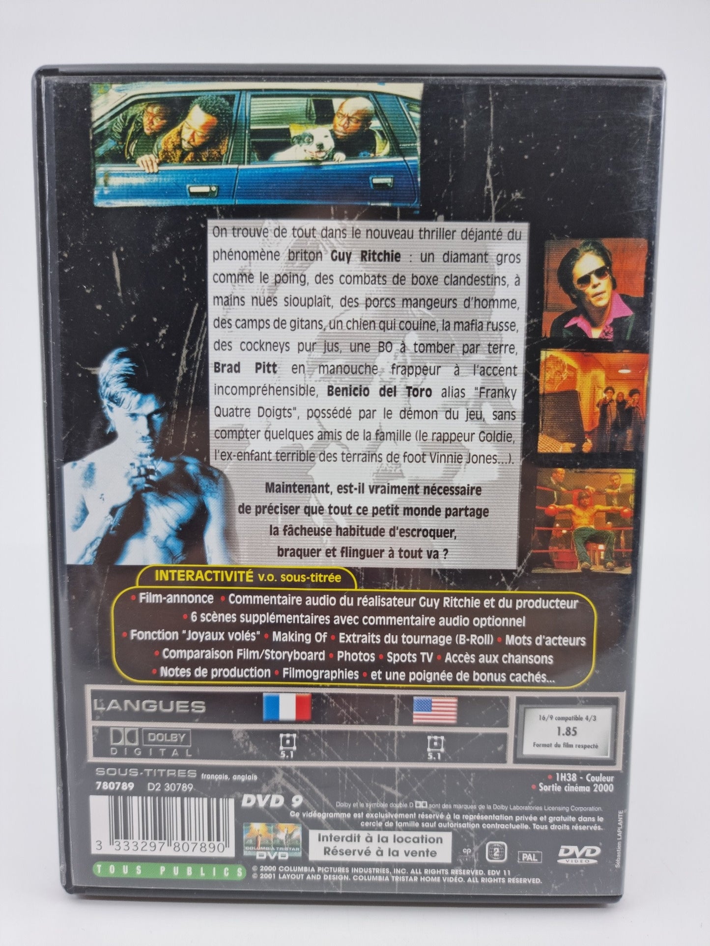 DVD - Snatch : Tu braques ou tu raques