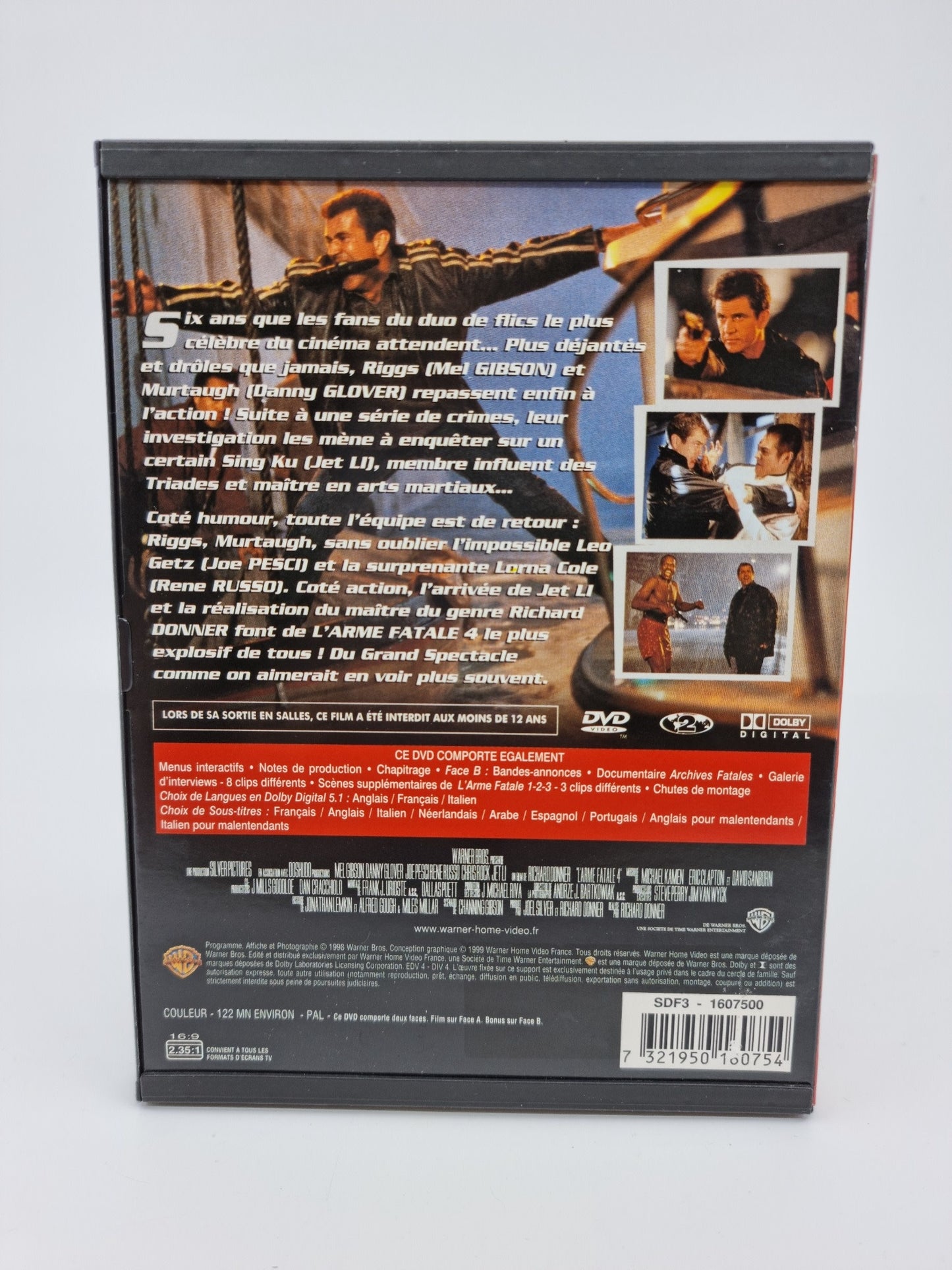 DVD - L'Arme fatale 4