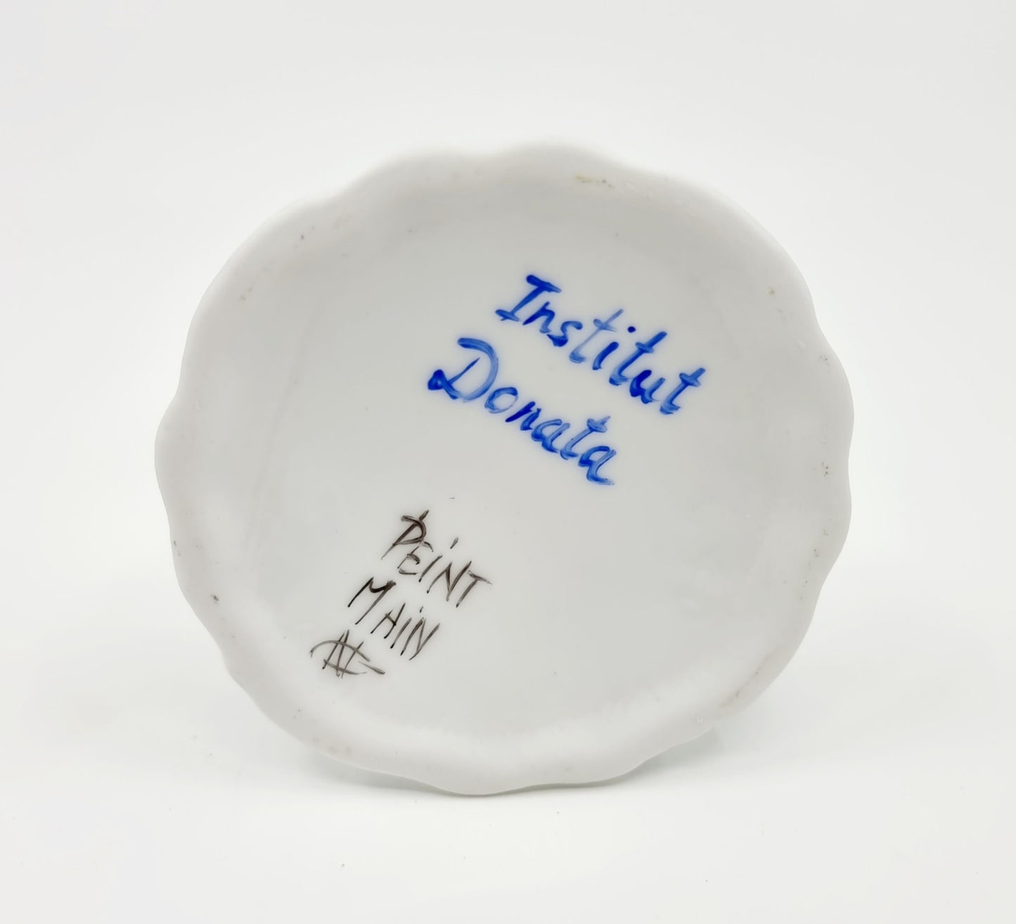 Porte-bougie peint à la main