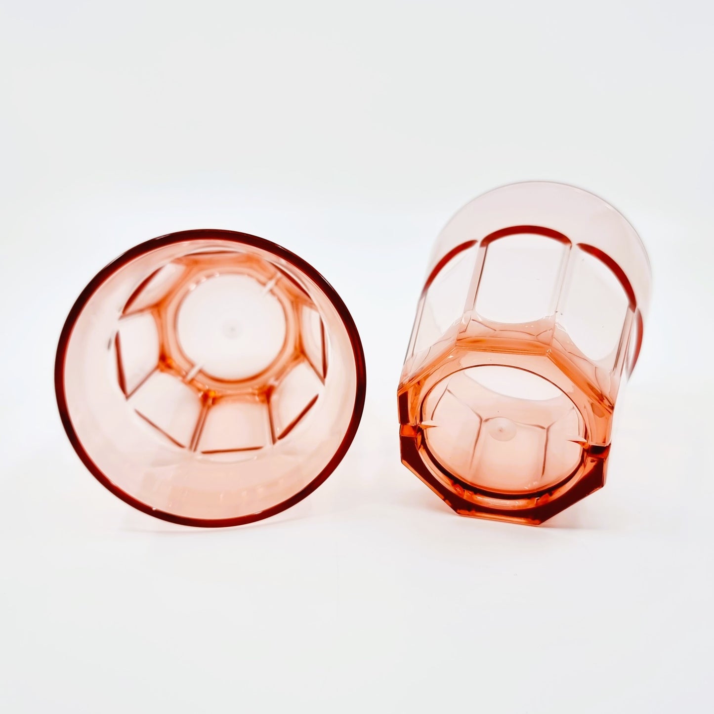 Gobelet en plastique - rose (4 pièces)
