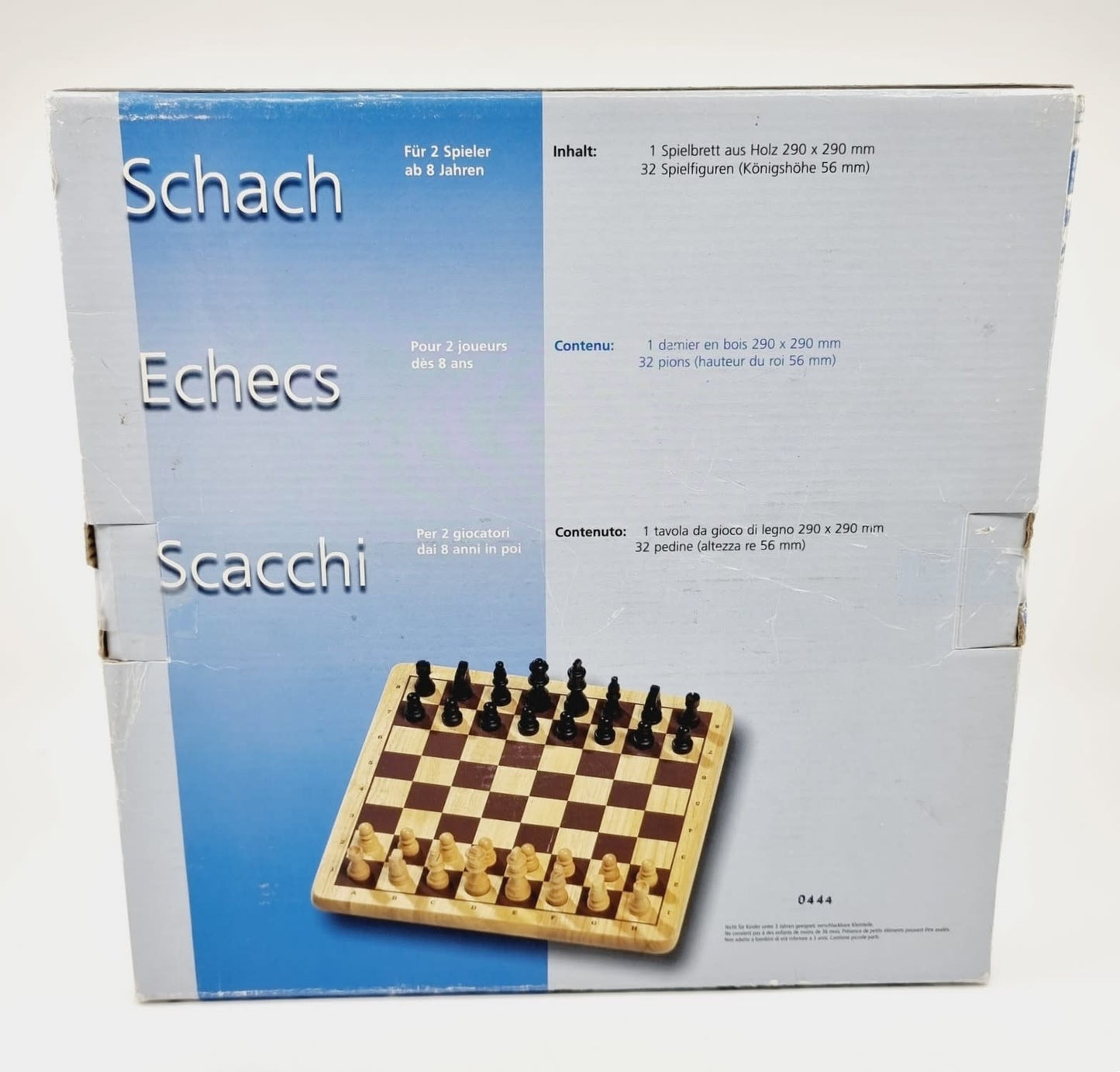 Jeu d'échecs en bois