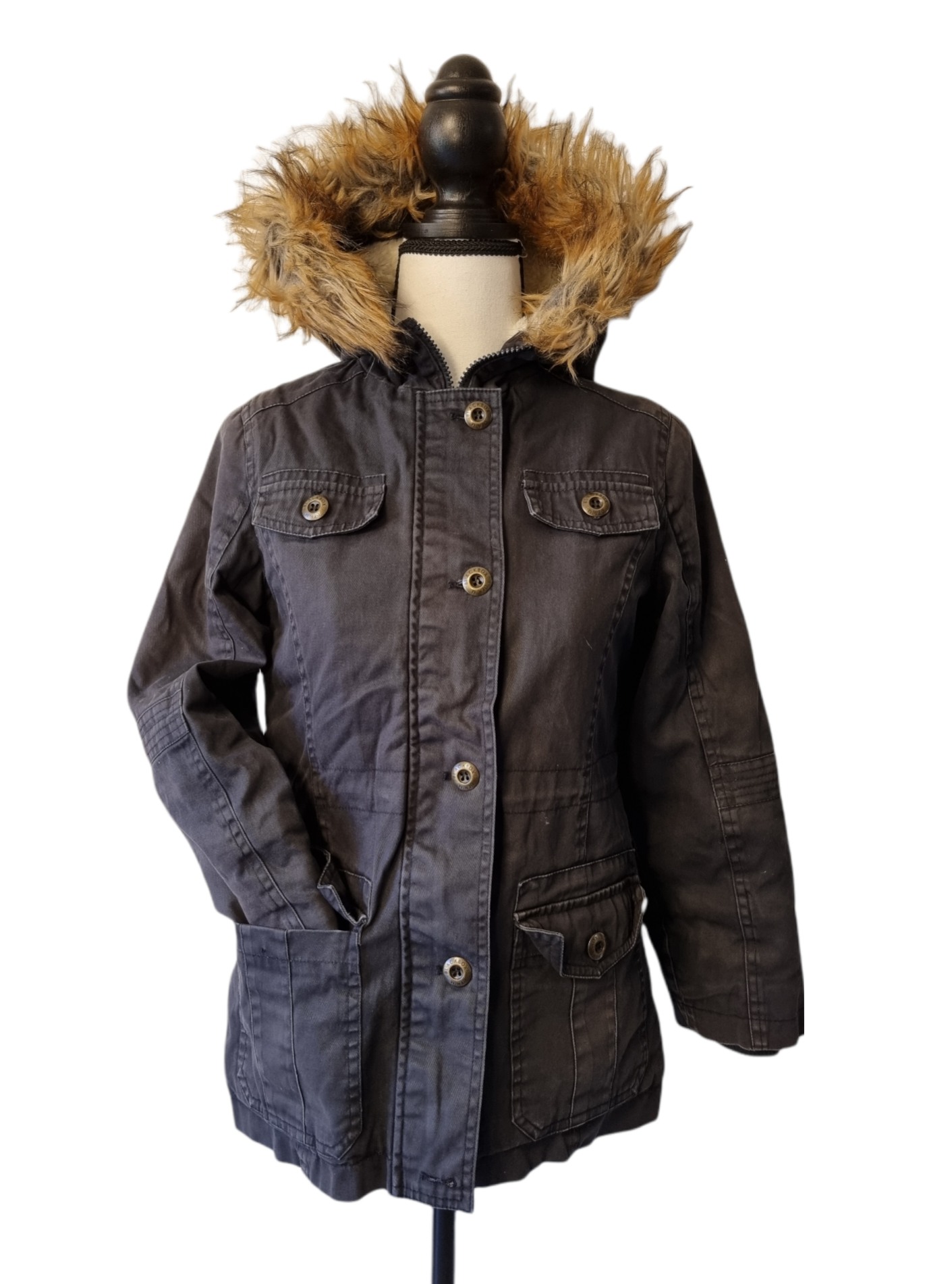 Blouson à capuche marine (SIZE : 152)
