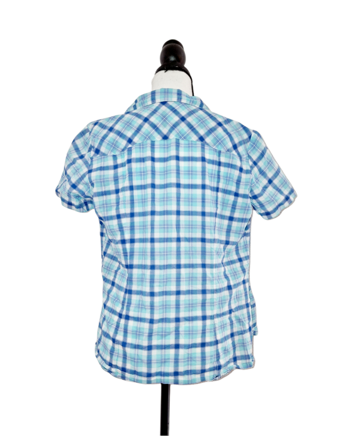 Chemise manches courtes à carreaux (SIZE : M)
