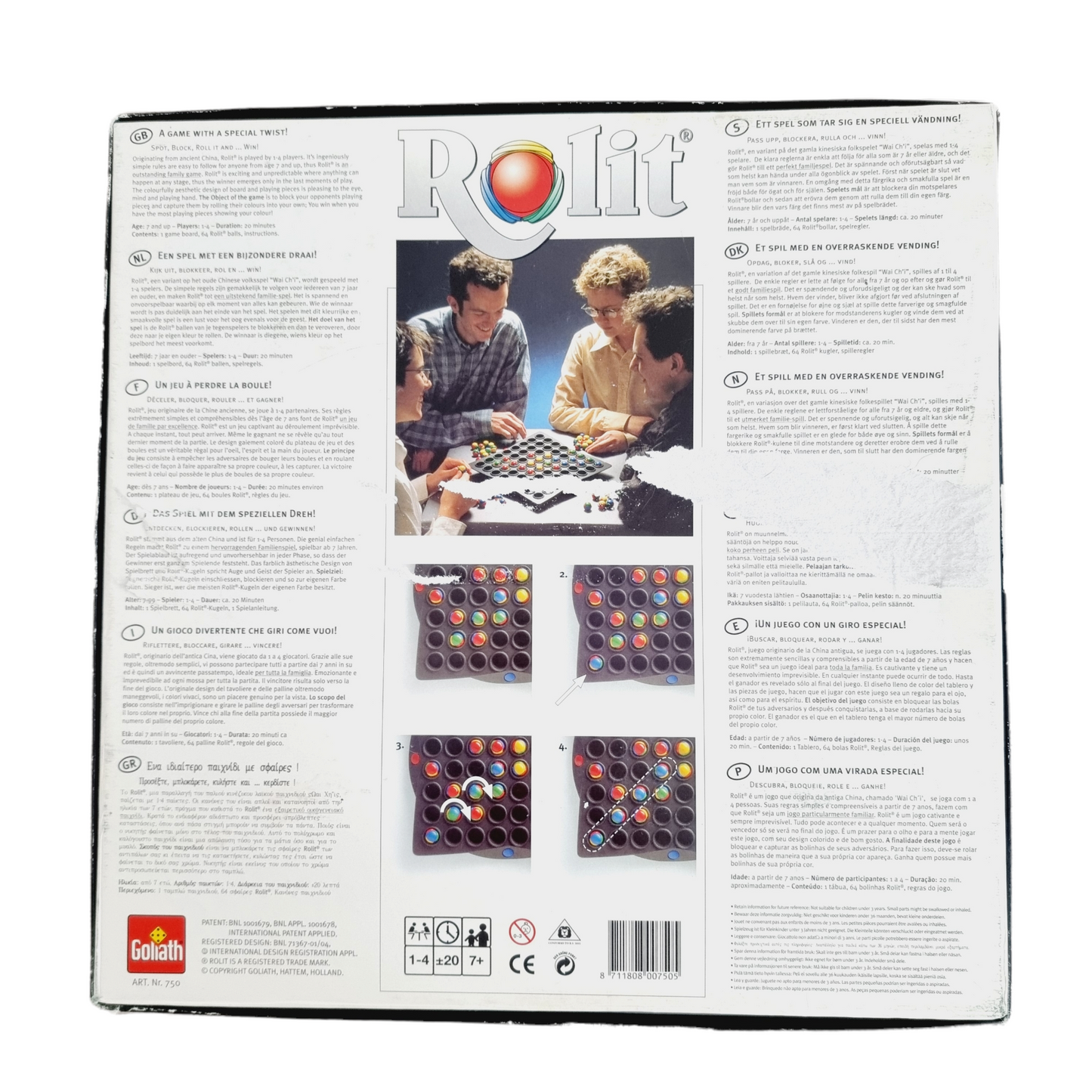 Jeu de société Rolit