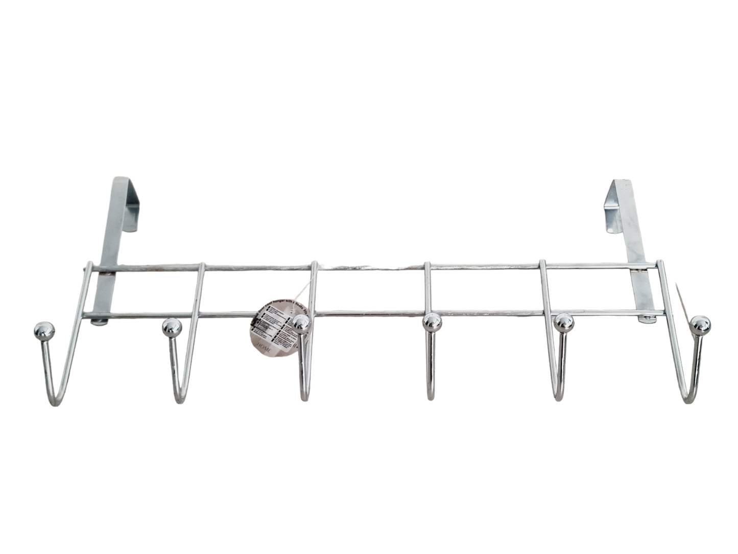 Patère de porte à 6 crochets