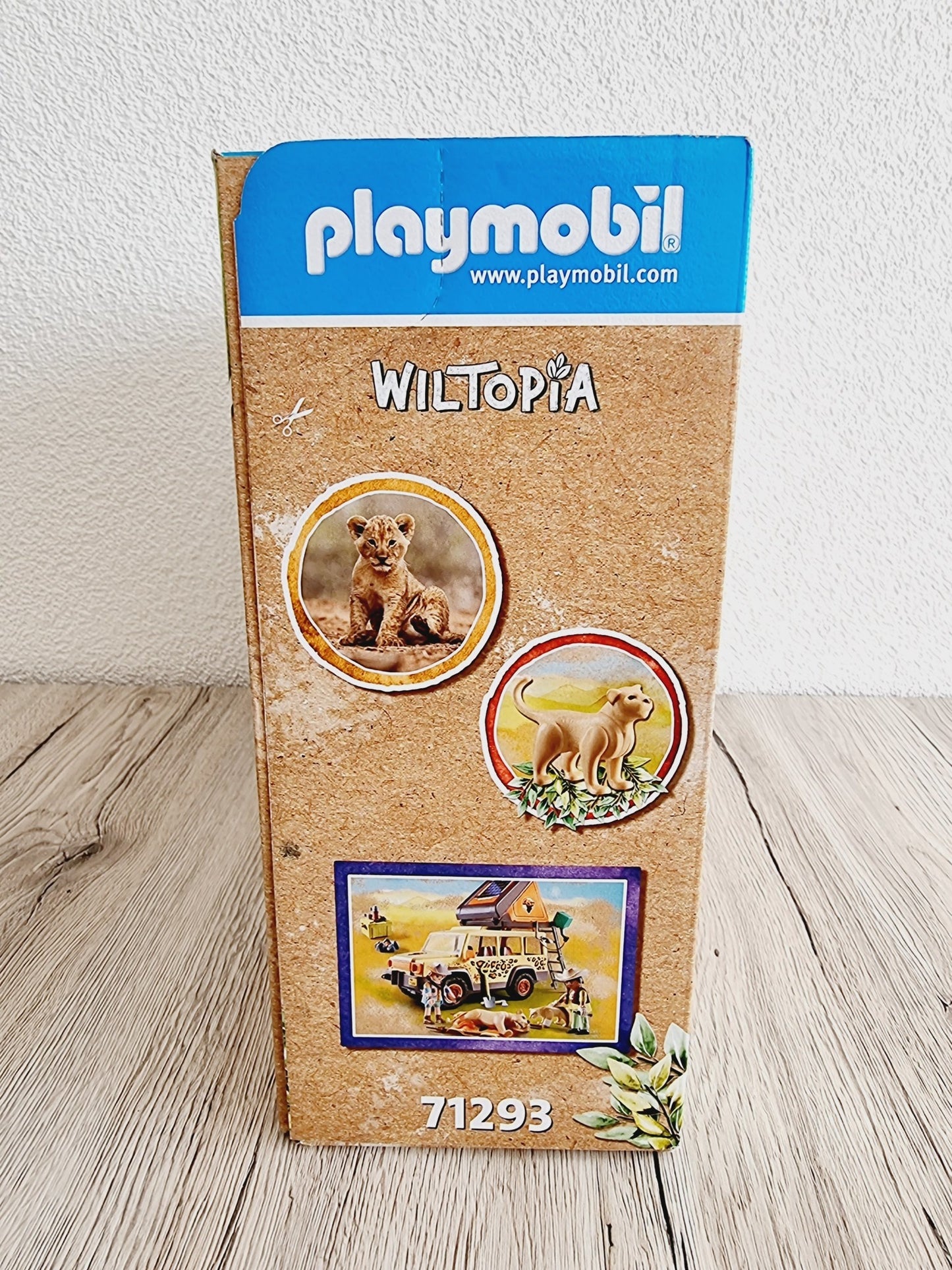 Playmobil Wiltopia - En 4x4 chez les lions (71293)
