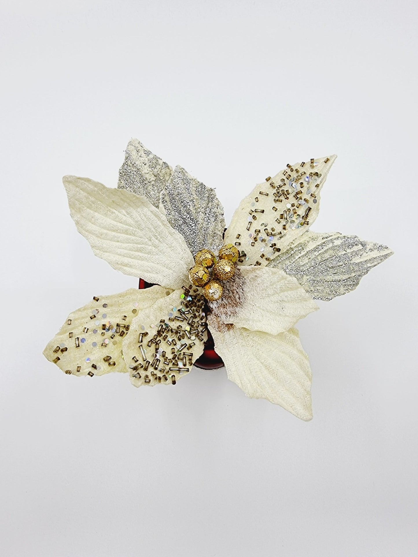 Pot bonhomme de neige avec étoile de Noël