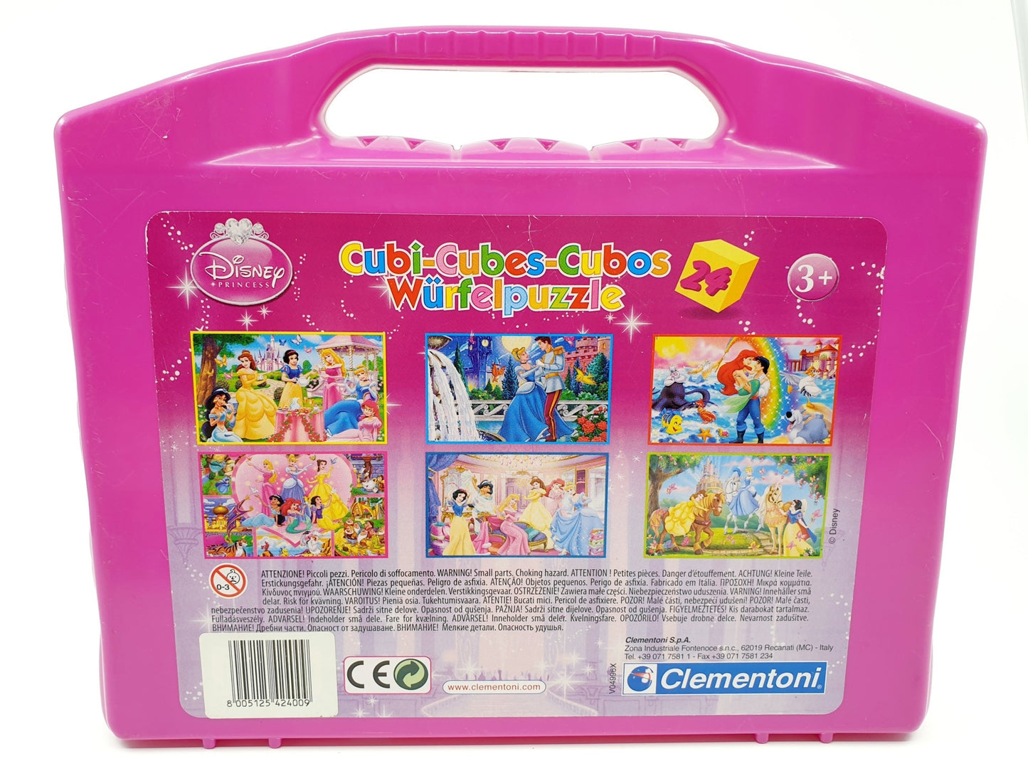 Puzzle cube - Princess Diney (24 cubes)