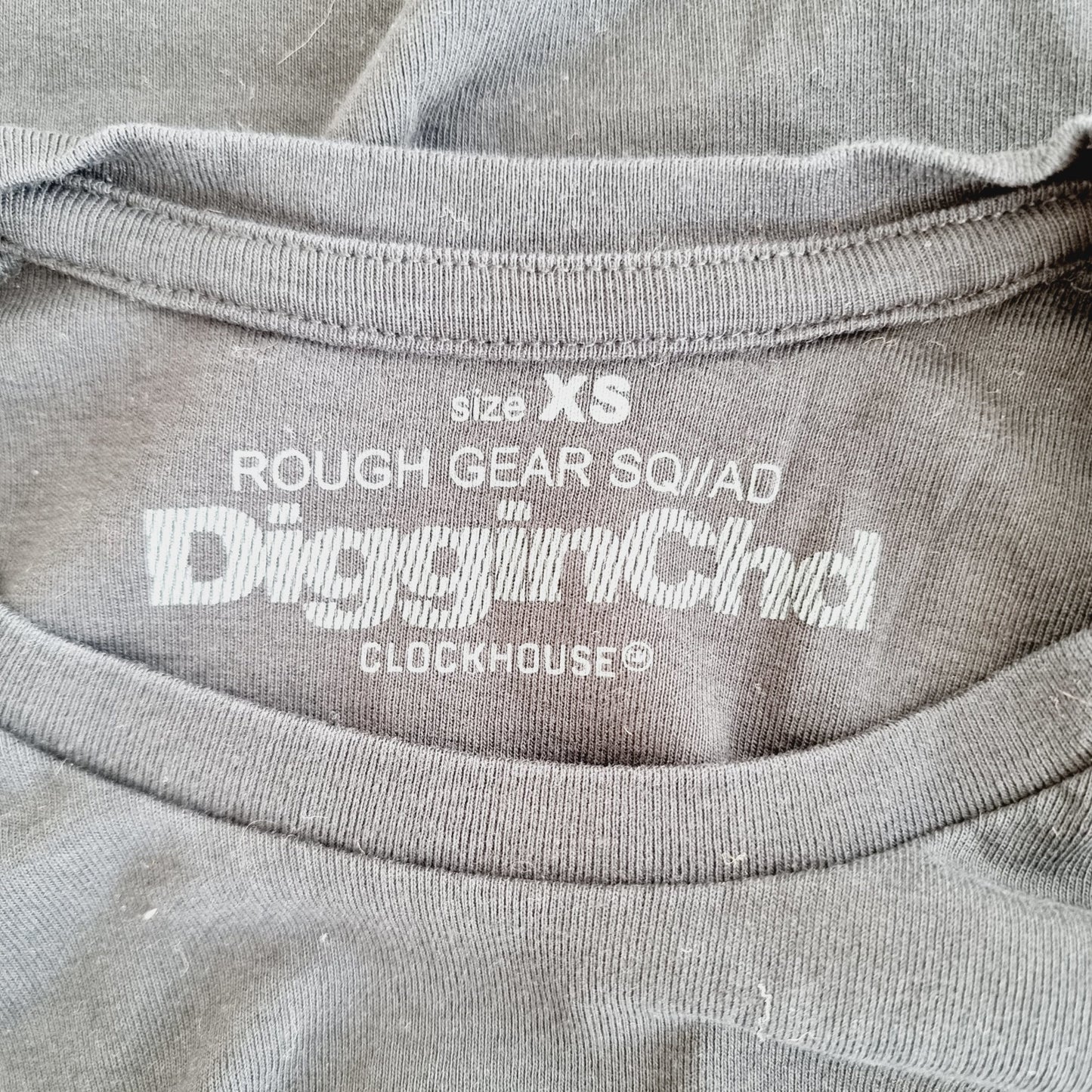 T-shirt noir manches longues (SIZE : XS)