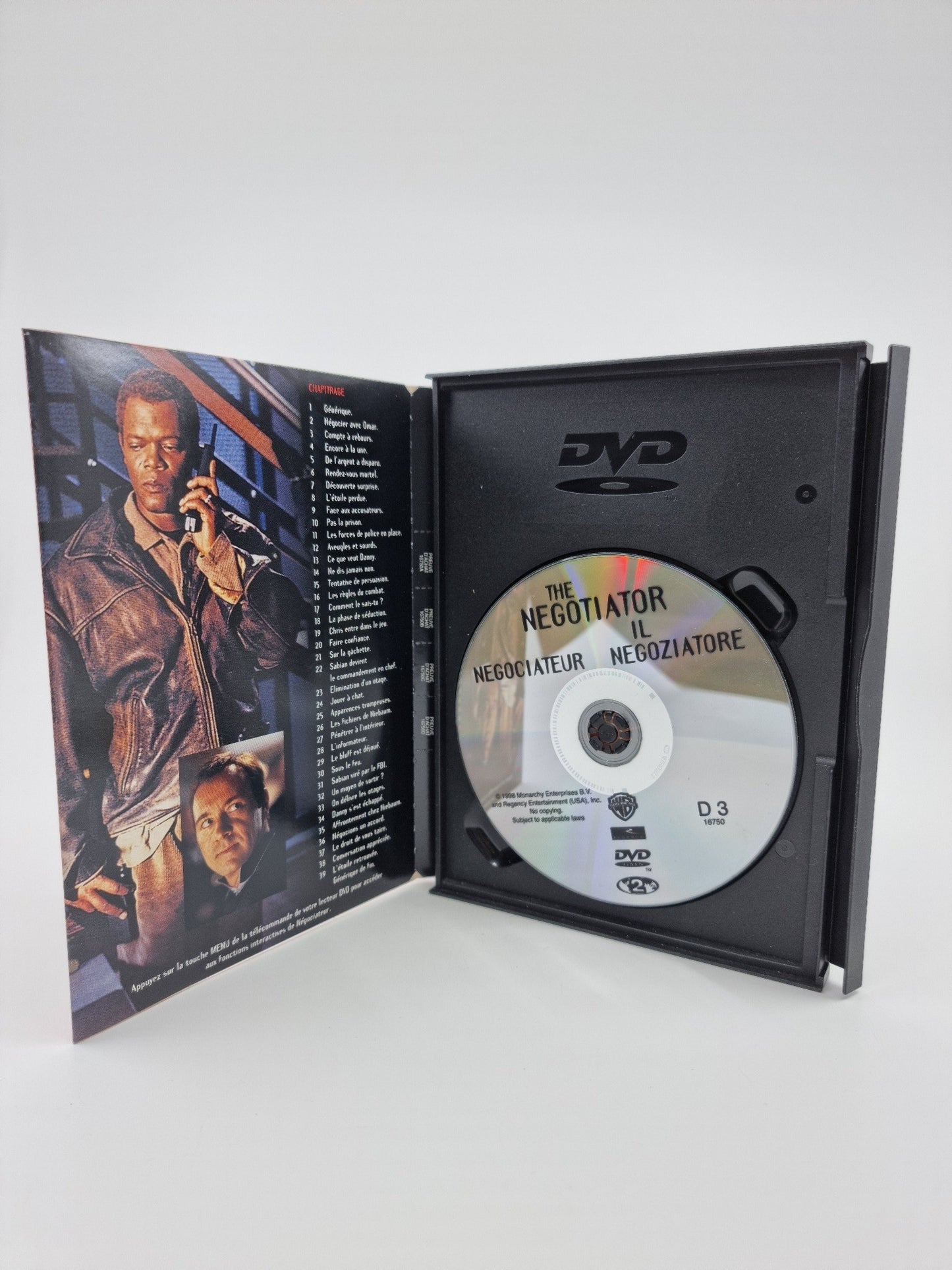 DVD - Négociateur, il a gagné sa vie en libérant des otages, maintenant il doit prendre des otages pour survivre