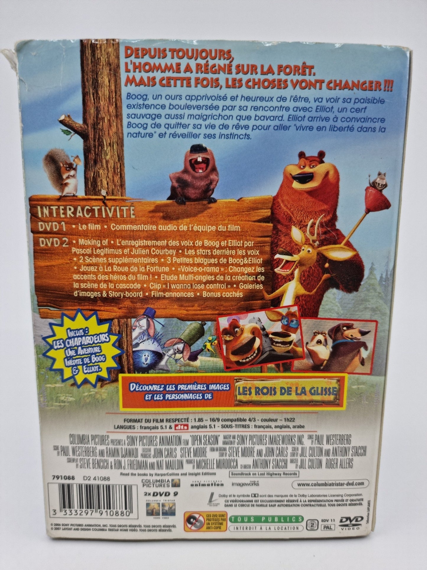 DVD - Les Rebelles de la forêt (Edition collector film + bonus)