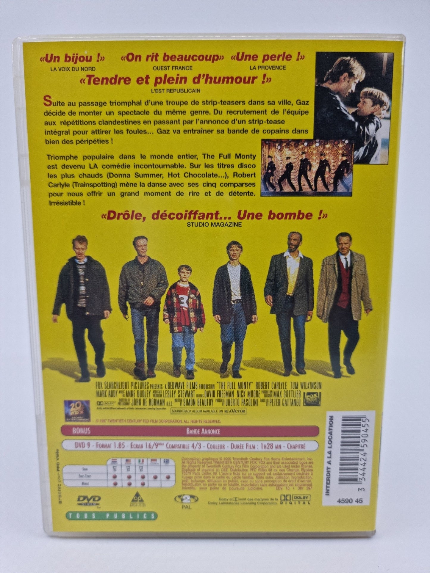 DVD - The Full Monty – Le Grand jeu