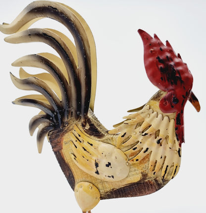 Coq décoratif pour jardin