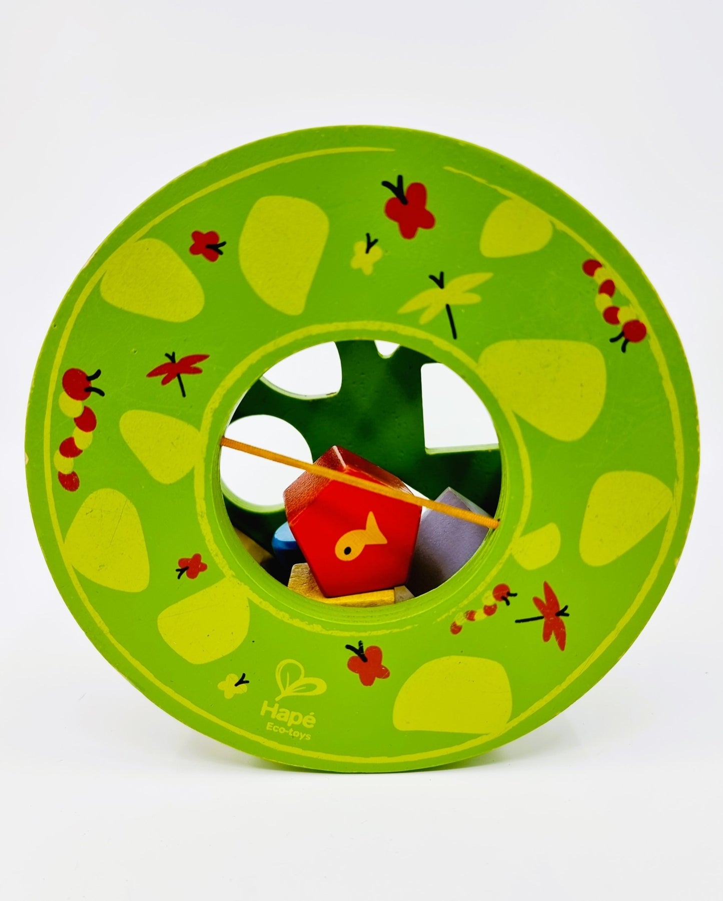 Escargot à tirer avec ces formes à emboîter